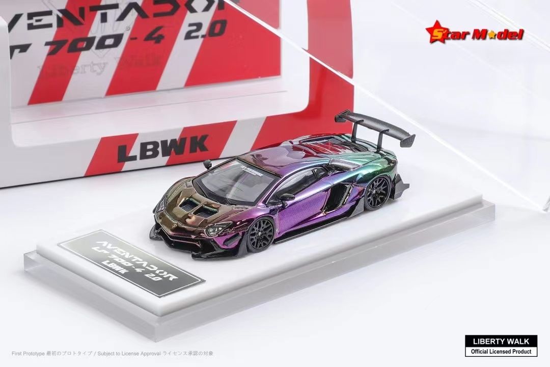 Star Model 1/64 Lamborghini Aventador LP700-4 LBWK