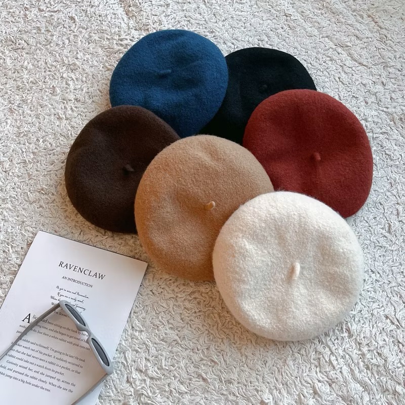 全新✨羊毛貝雷帽