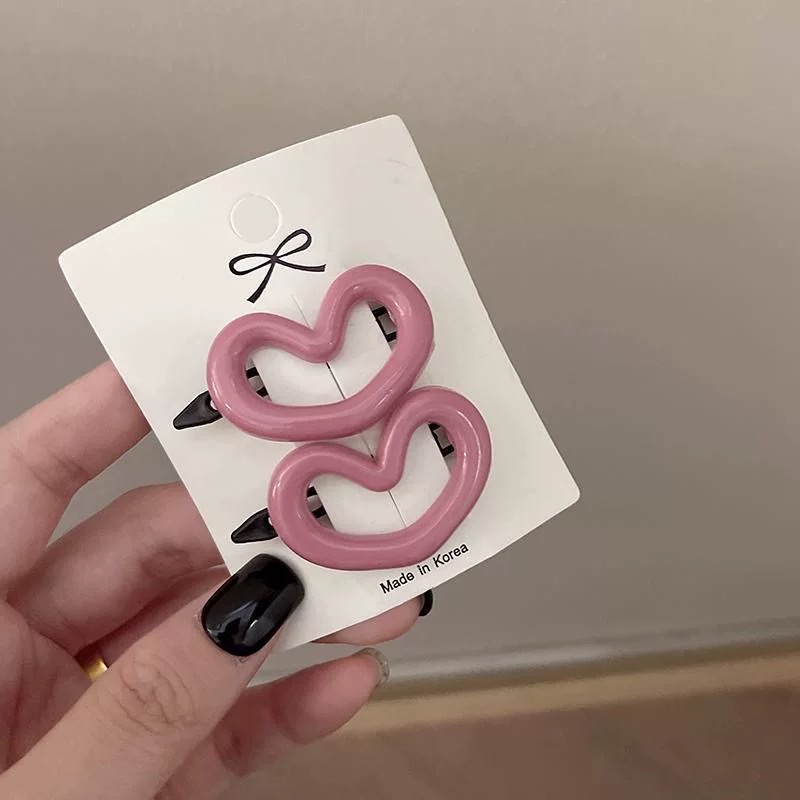 全新✨愛心髮夾💖