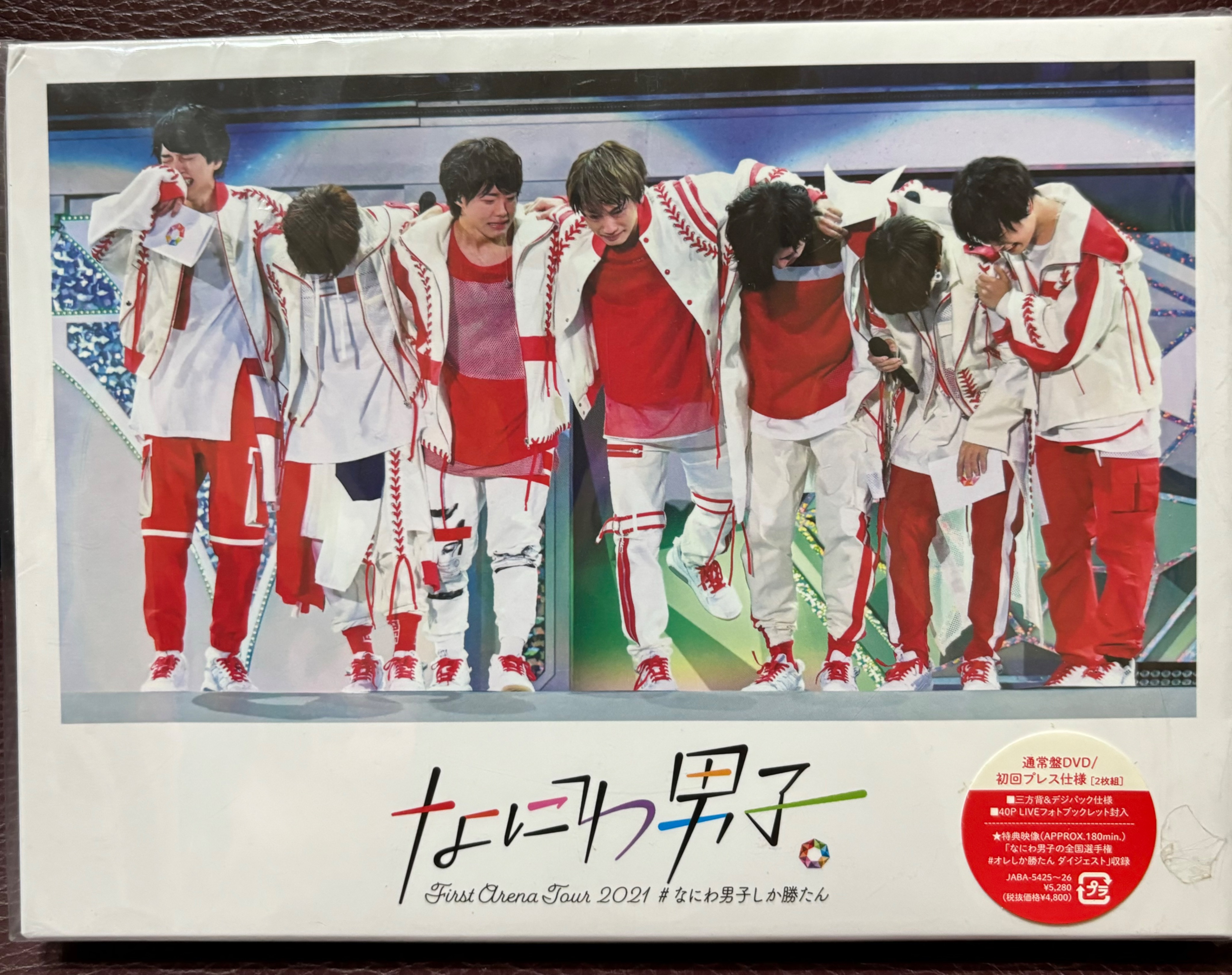 浪花男子 首次Arena巡演 初回日版2DVD 通常盤