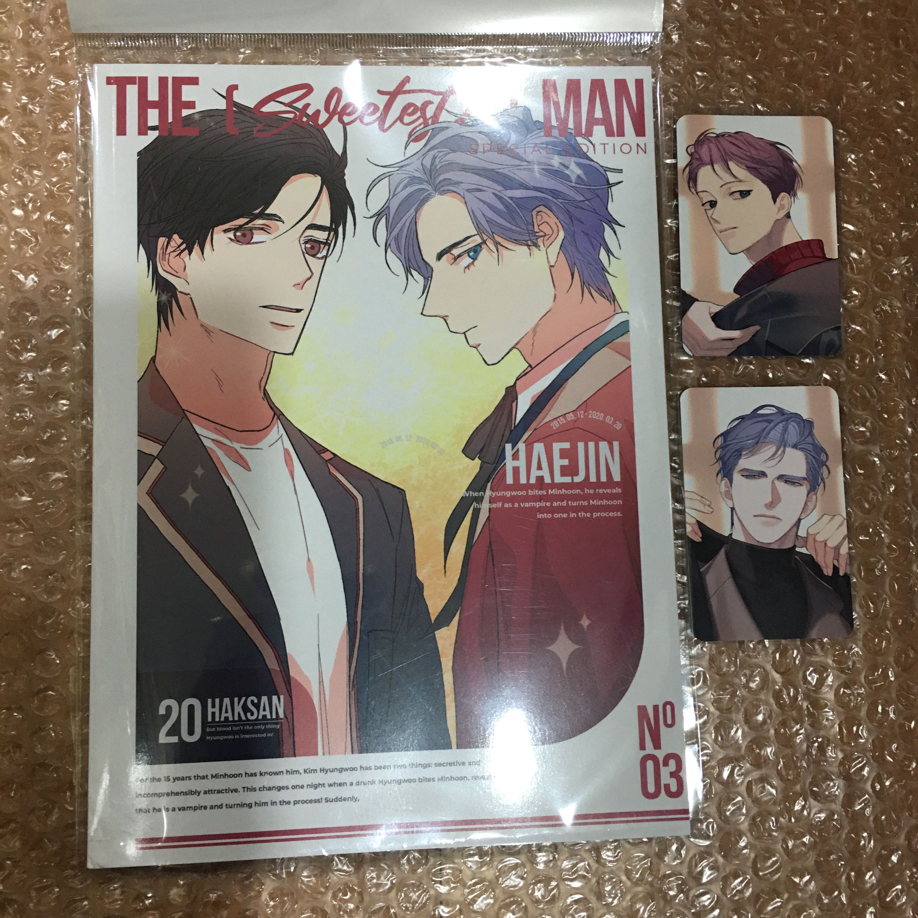 廠瑕請看說明 甜蜜的男子 永恆的契約 咖啡廳