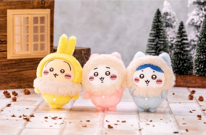 毛茸茸睡衣系列吊飾