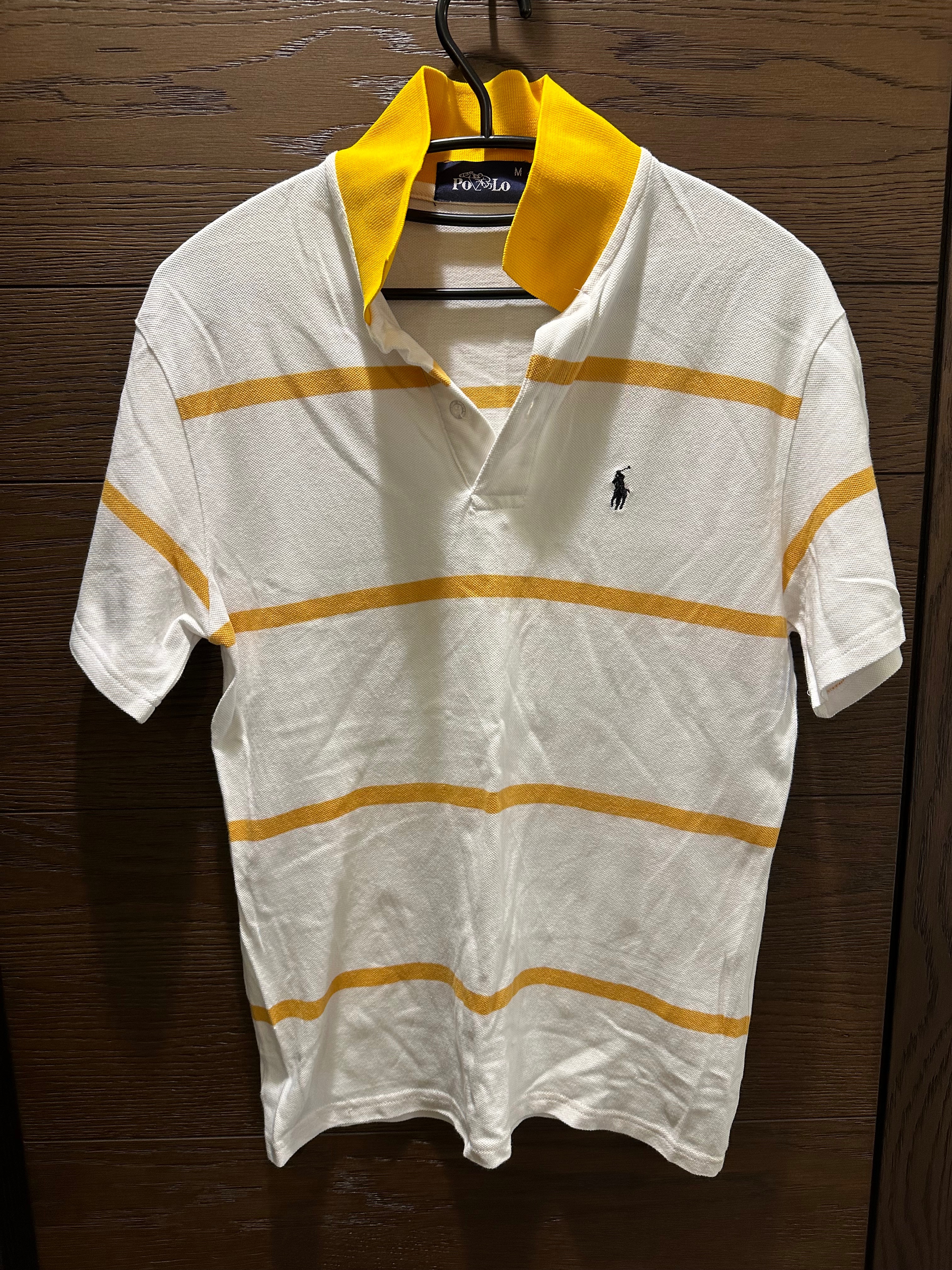 條紋polo衫