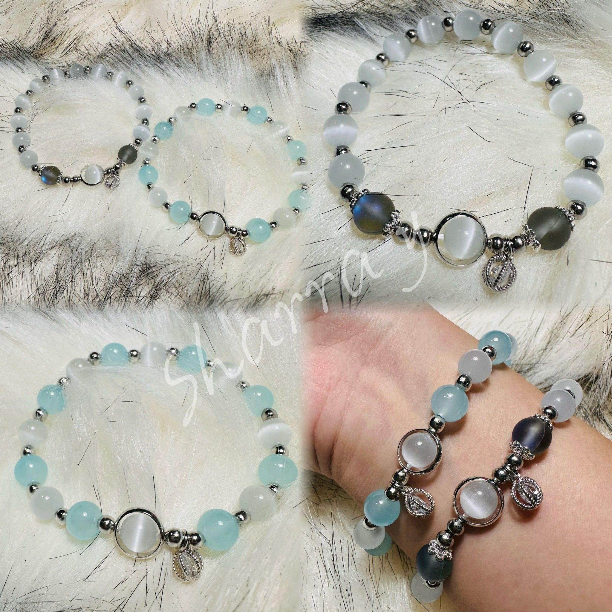 香港黃大仙手鍊-月光貓眼石 招財轉運 業績爆單 招桃花