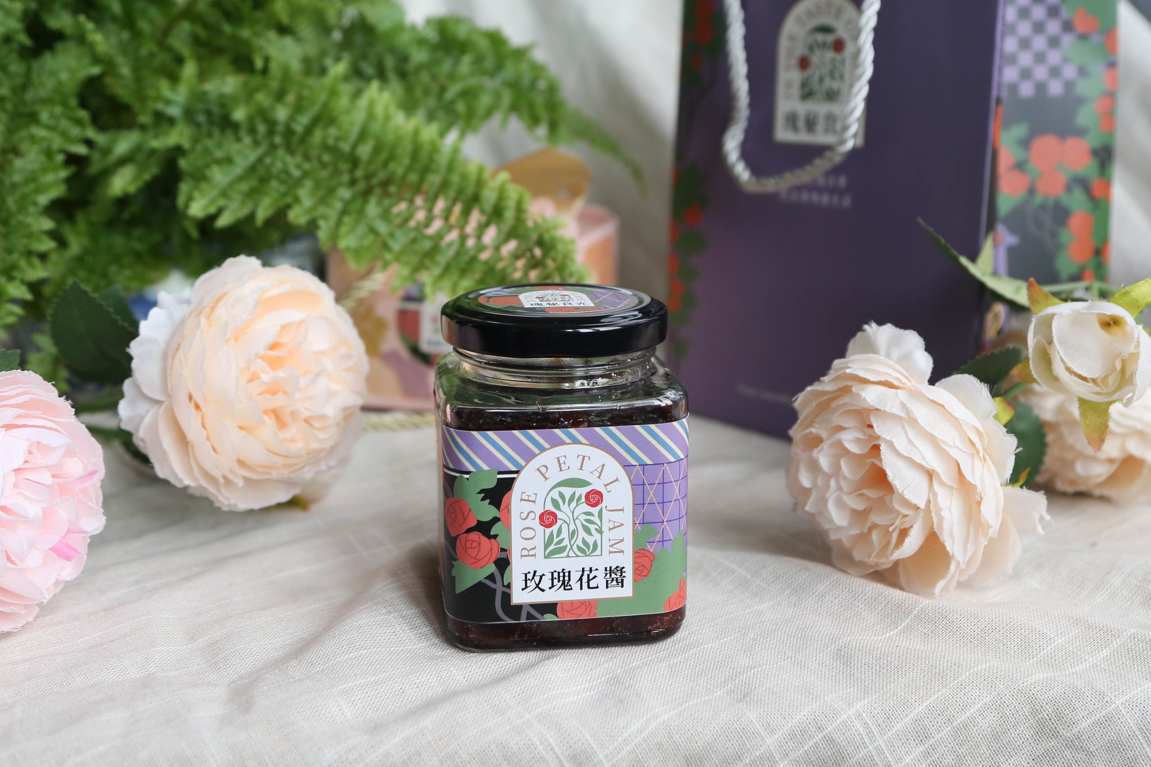 台灣玫瑰花瓣醬（大）