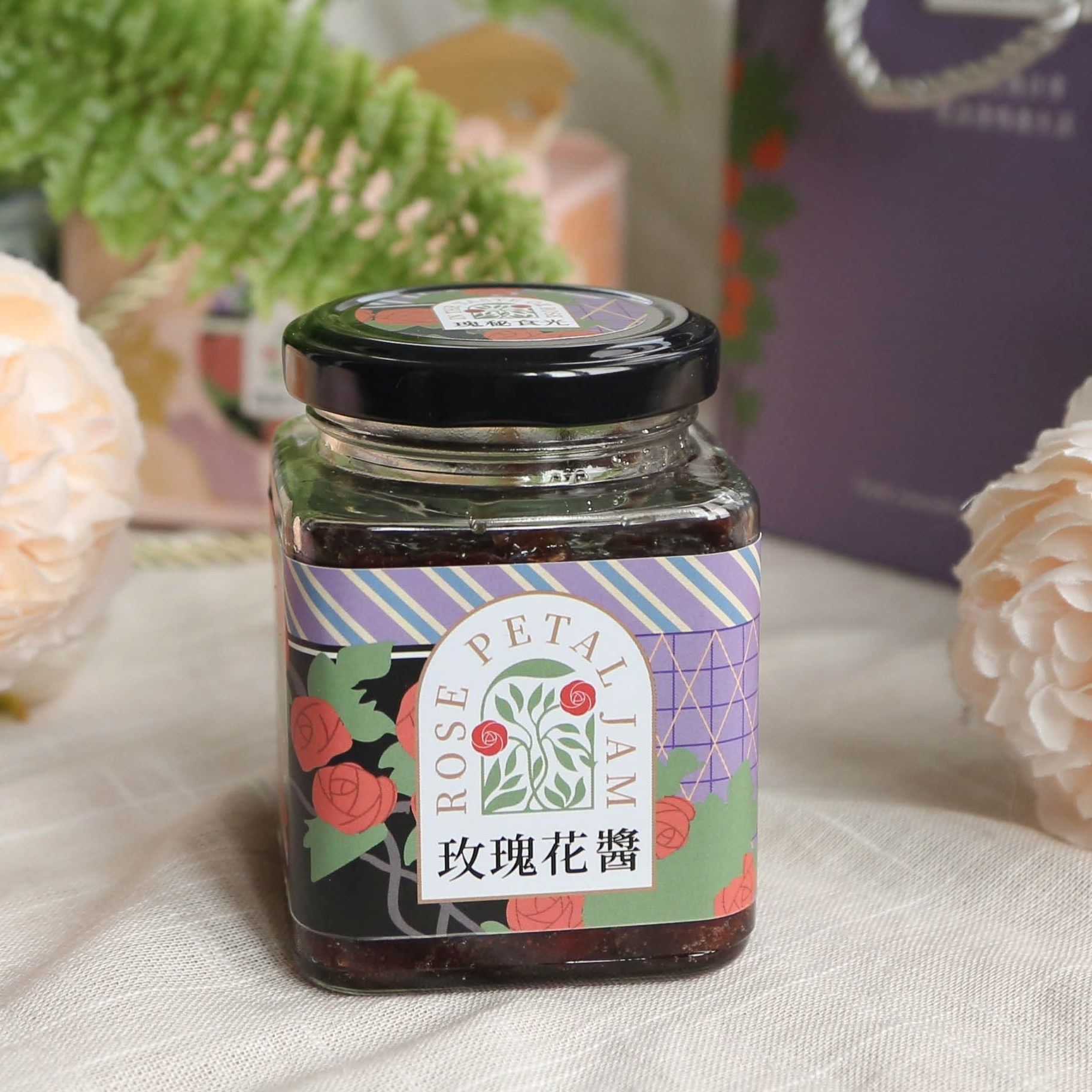 台灣玫瑰花瓣醬（大）