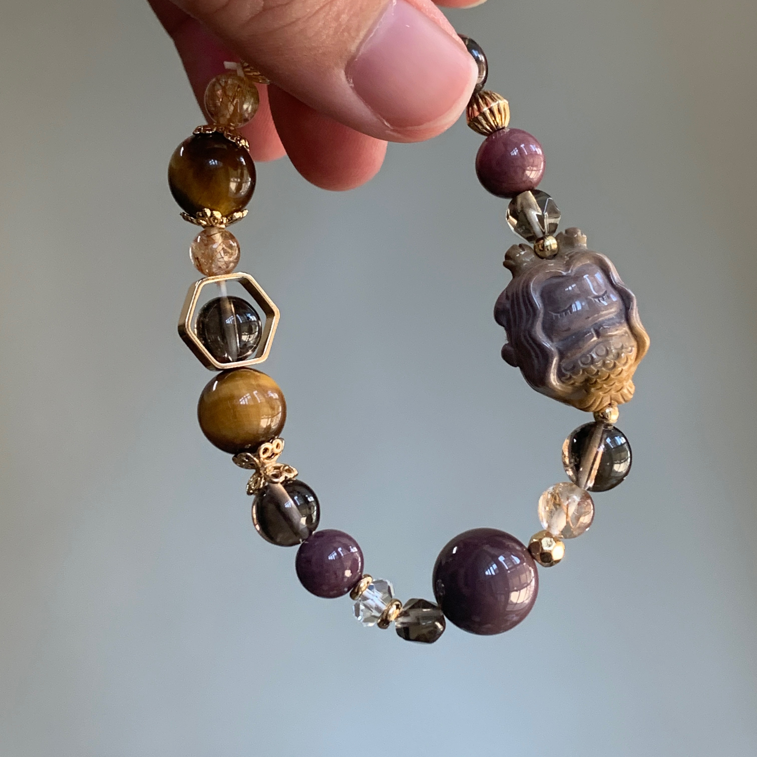 Souji crystal ｜𝔸𝕥𝕤𝕦𝕜𝕚｜阿拉善手鍊