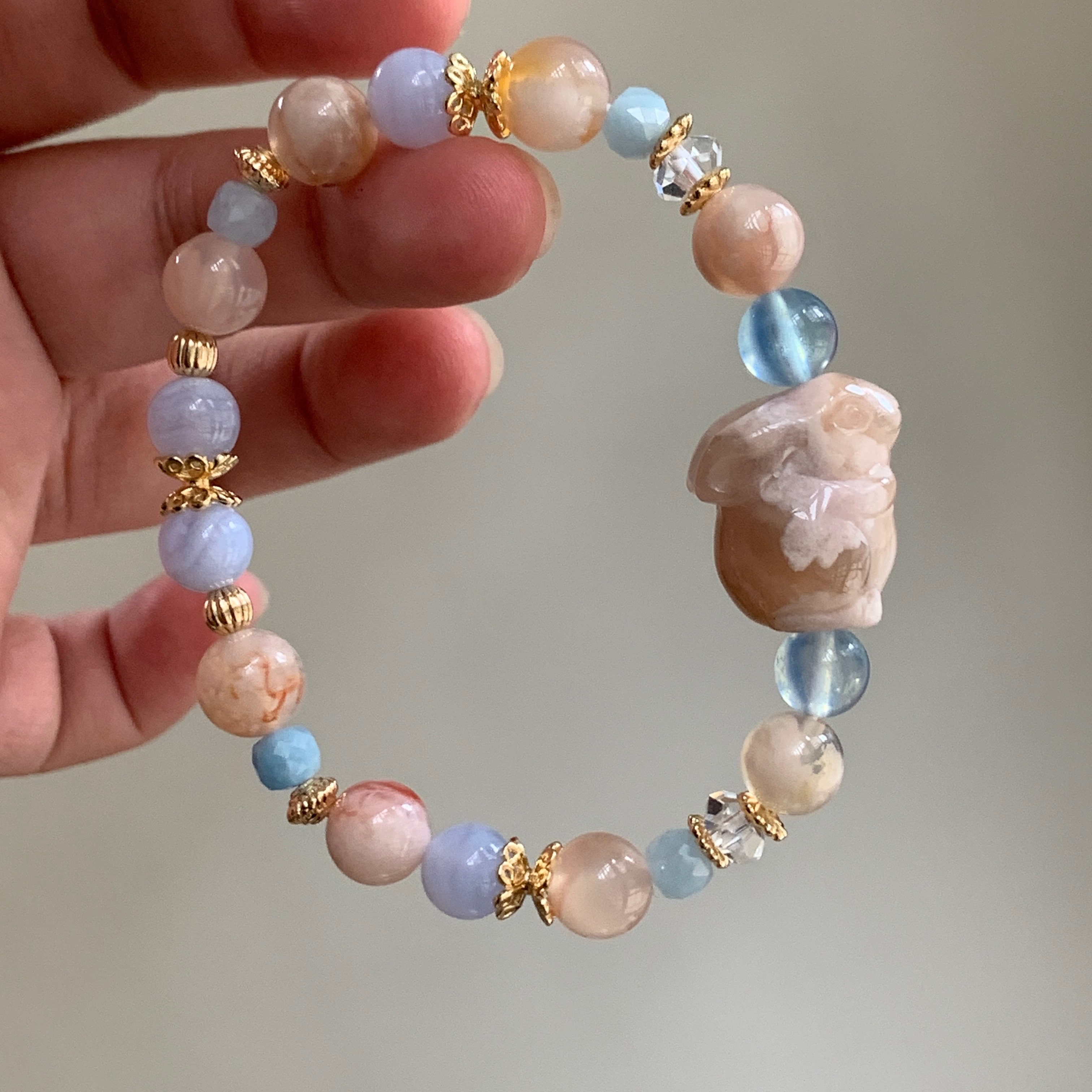 Souji Crystal｜愛神來臨 💘｜櫻花瑪瑙