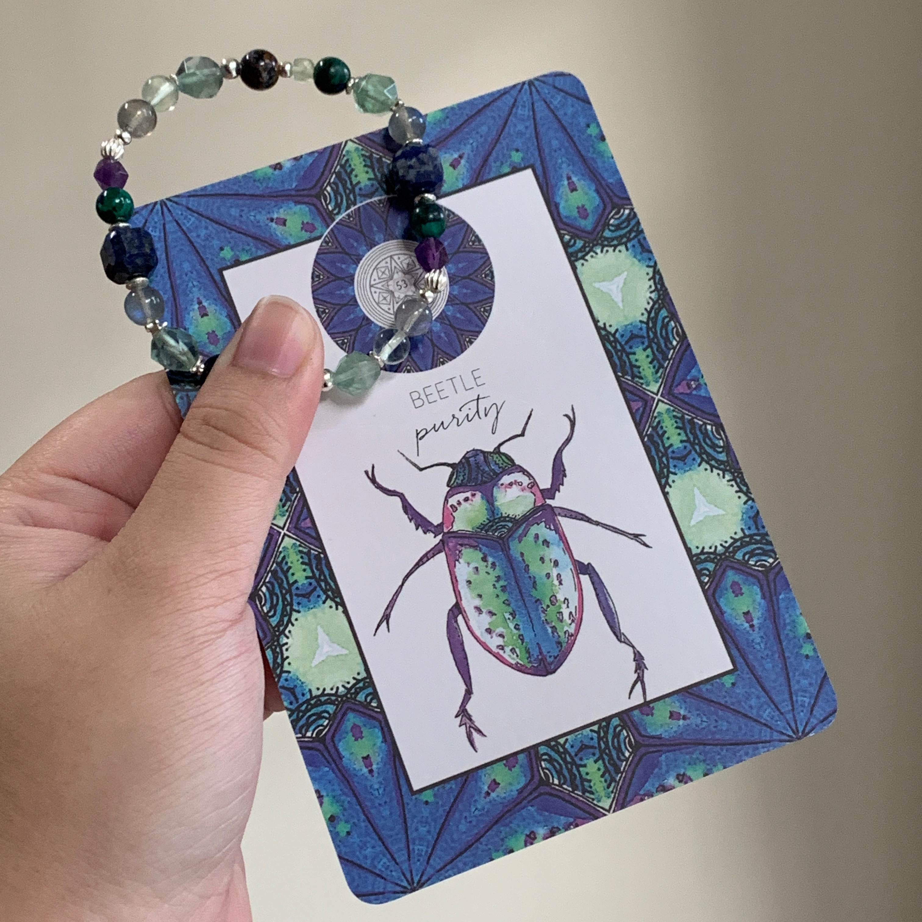 Souji crystal | Beetle甲蟲｜神諭卡系列