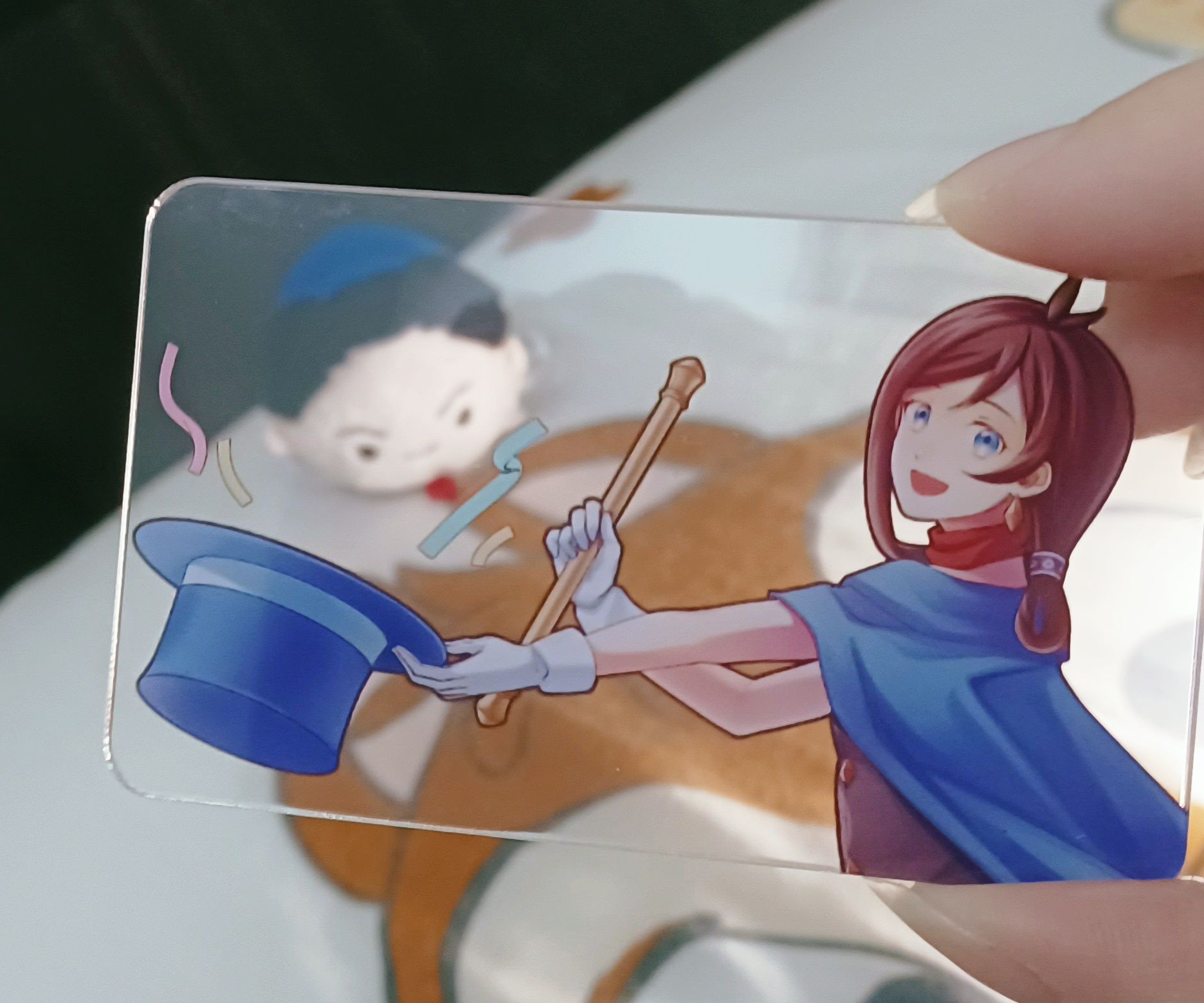 成步堂美貫魔術壓克力小透卡