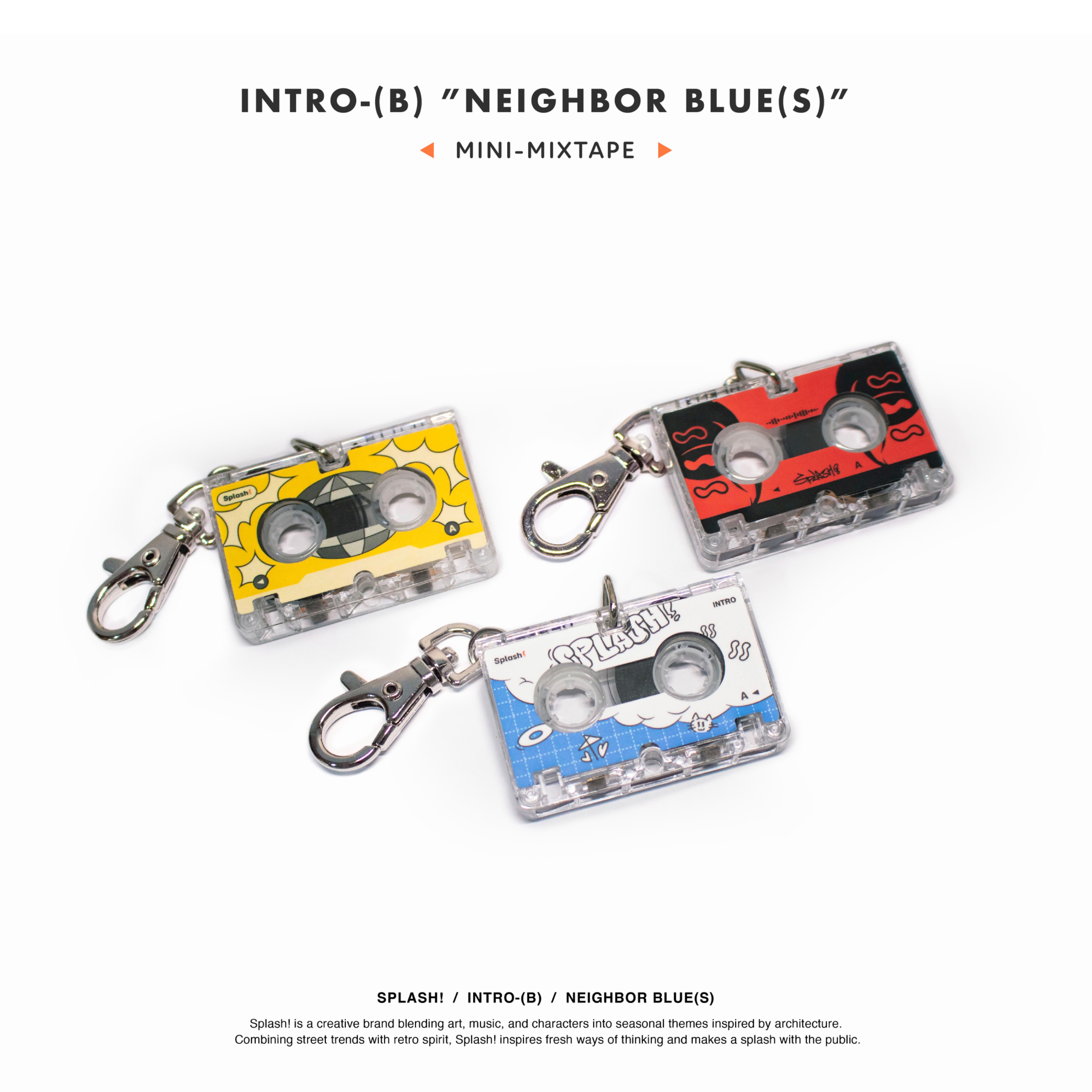 MINI-MIXTAPE 卡帶吊飾