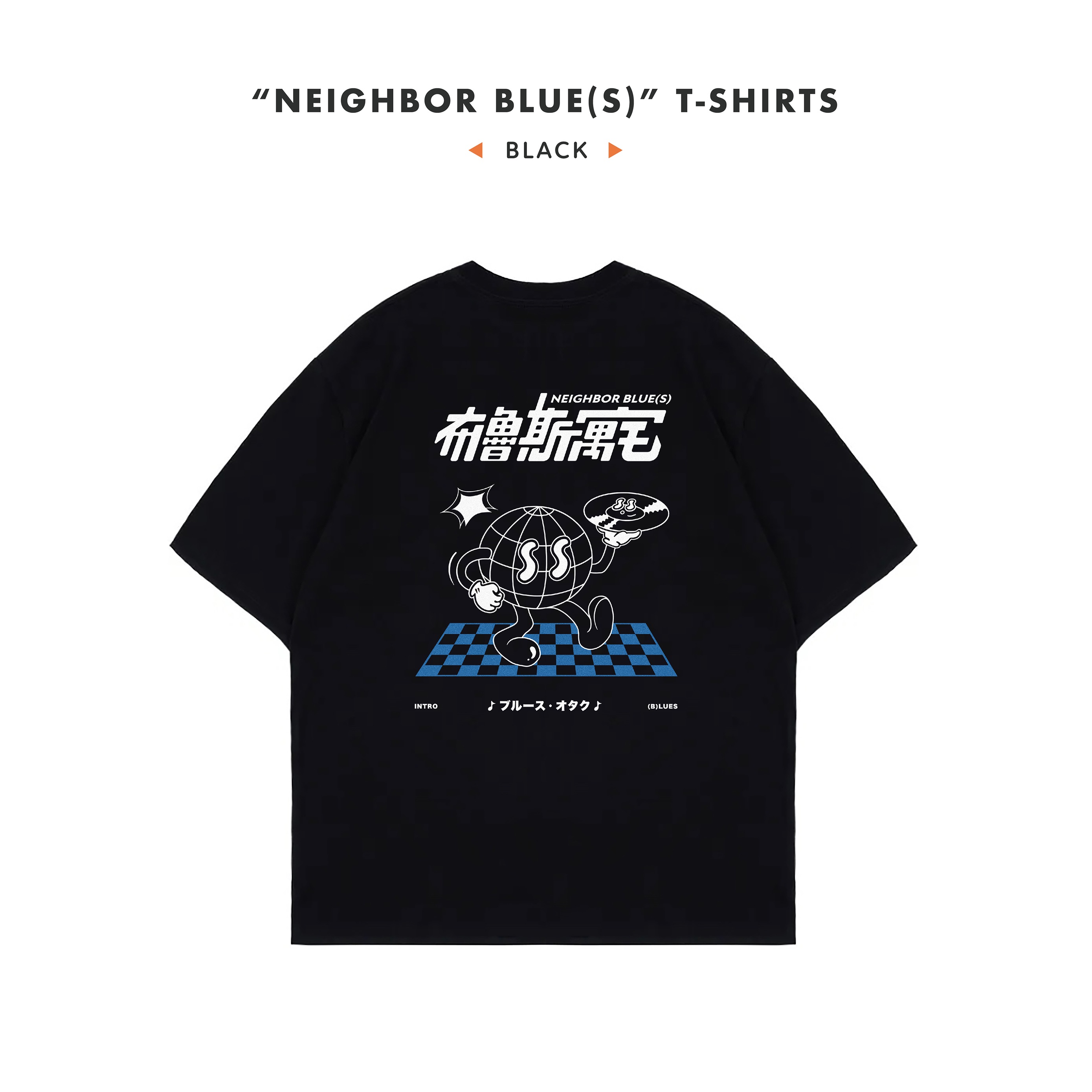 “布魯斯寓宅” LOGO刺繡圖像 T-SHIRTS