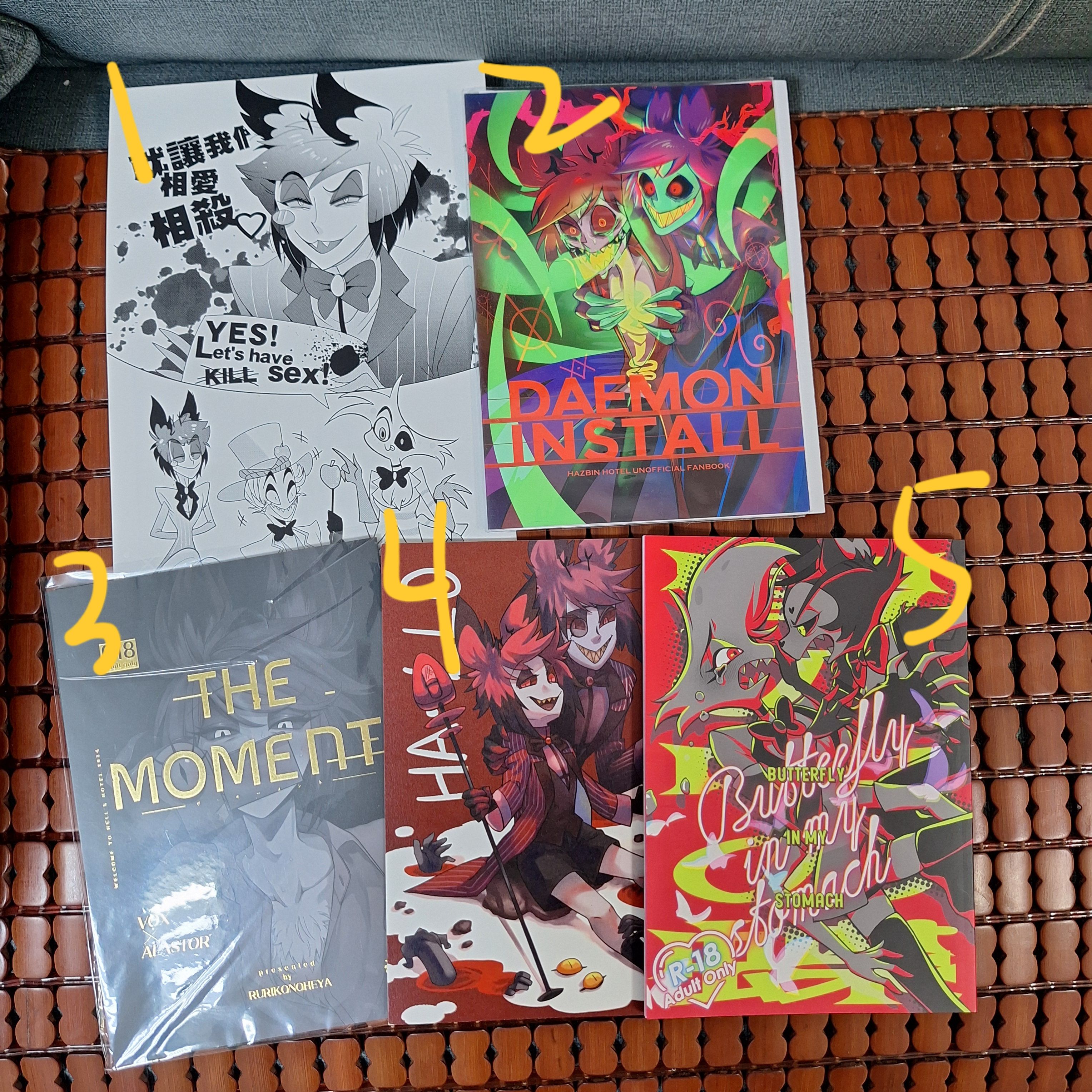 hazbin hotel 同人 都100