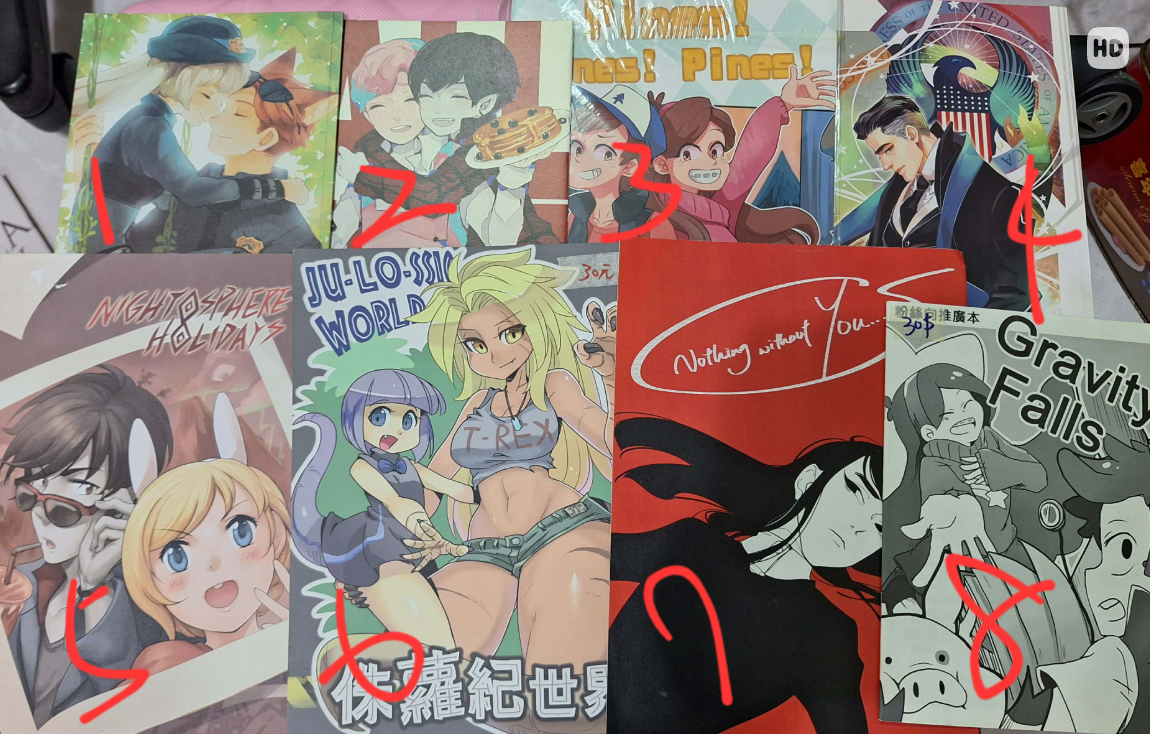 歐美 同人 一本30 （多少都有瑕疵，請視作二手）