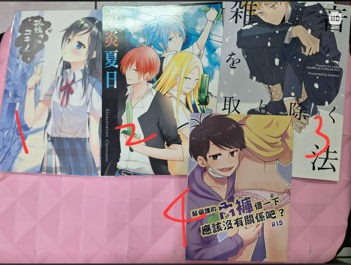 同人本 一本30（多少都有瑕疵，請視作二手）