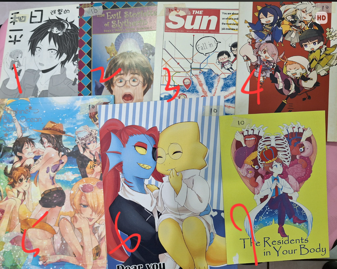 同人本一本10（多少都有瑕疵，請視作二手）