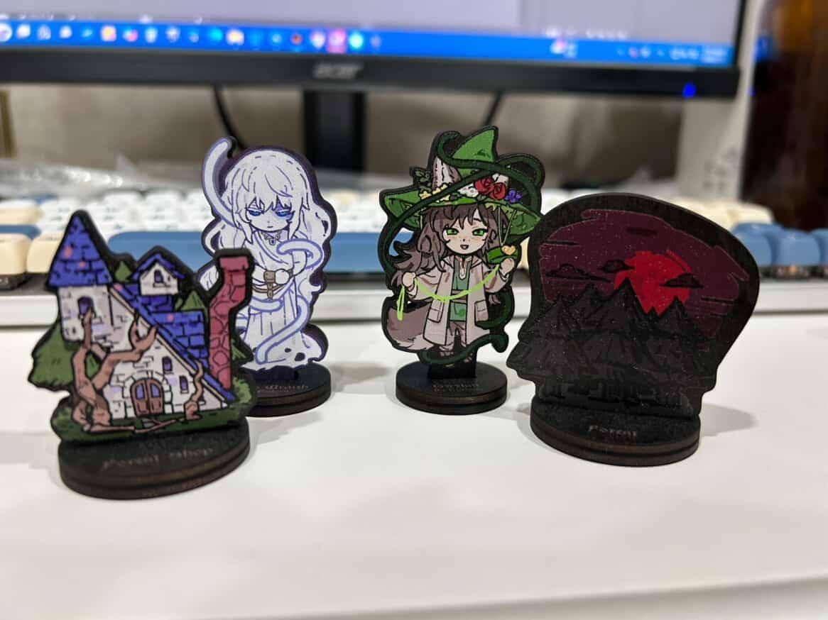 （上架預告）DoL二次創作木頭立牌組