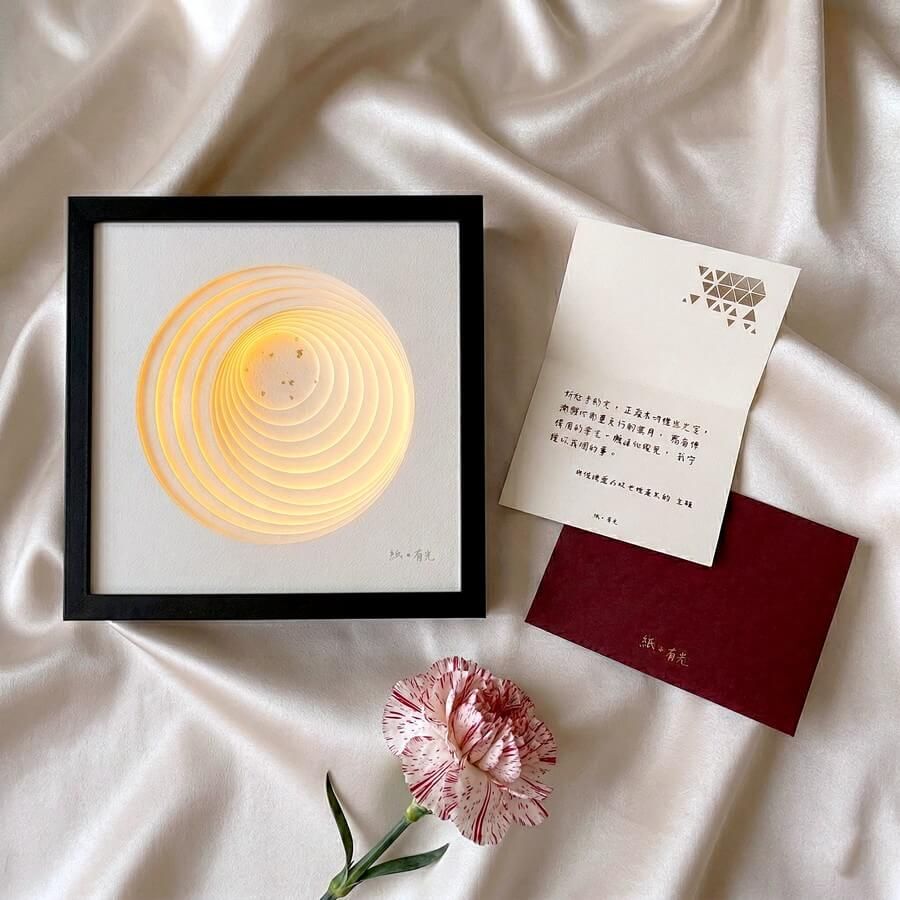 【母親節 X 時 金箔】那些說不出口的感謝 ， 讓光替妳說