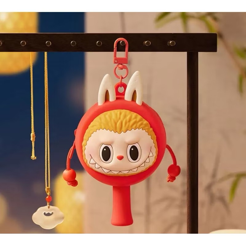 ￼【熱門爆品 現貨🔥】 POP MART 泡泡瑪特 撥浪鼓耳機包