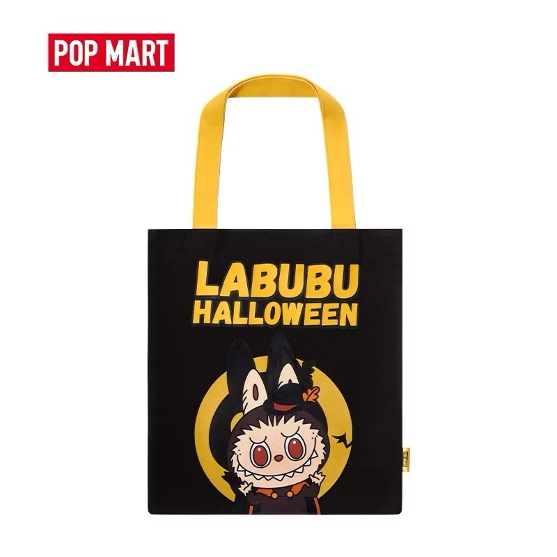 ￼【熱門爆品 現貨🔥】POP MART 怪怪狂歡節-LABUBU帆布包