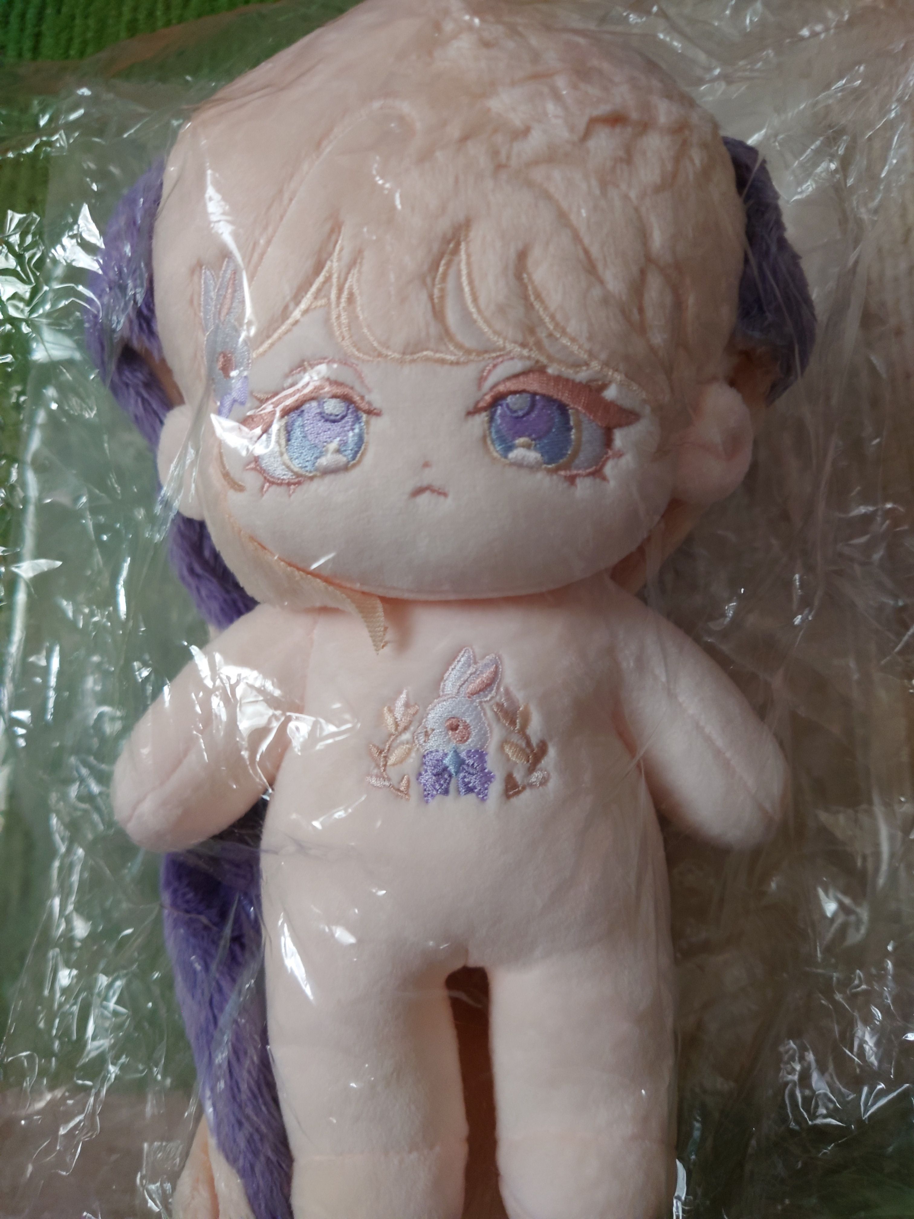 20cm棉花娃-懷特小姐（全新未拆）