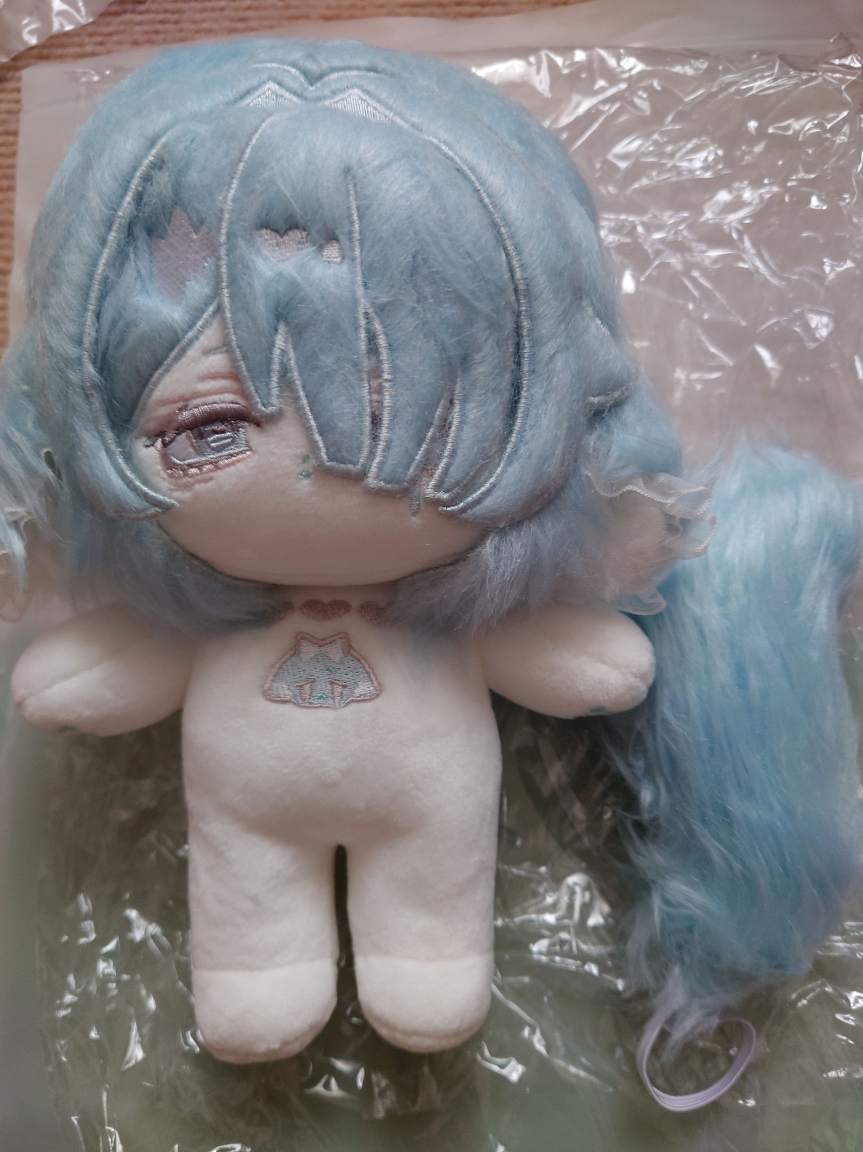 20cm棉花娃-水色淚