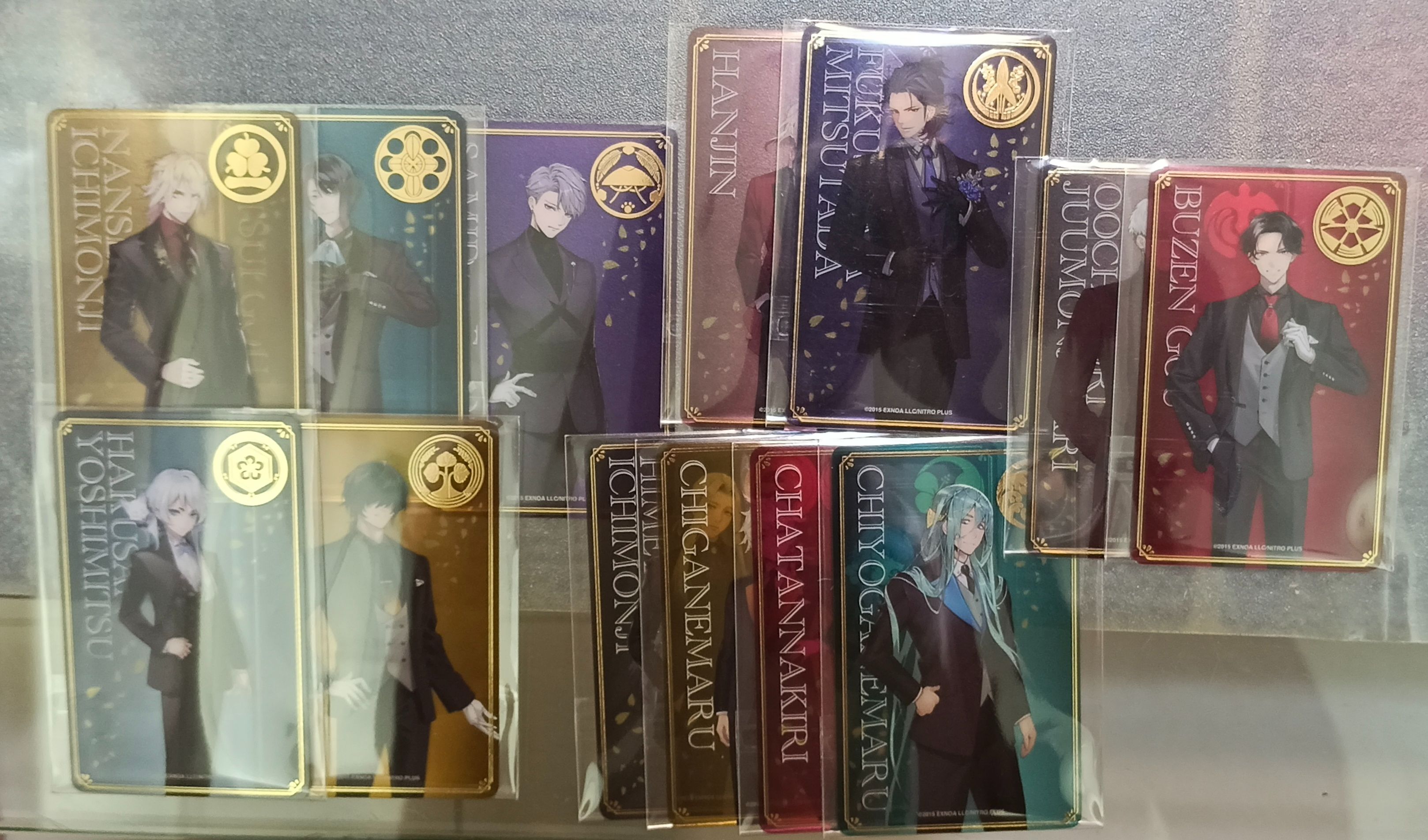 十週年燙金透卡