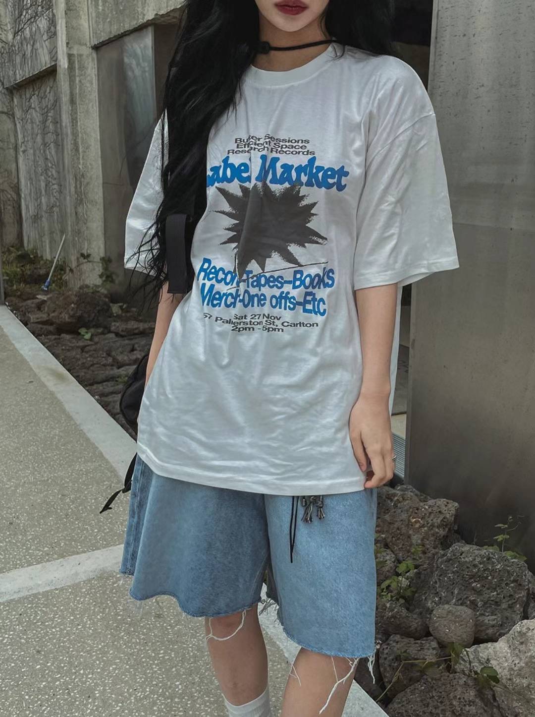 藍白爆炸  T shirt