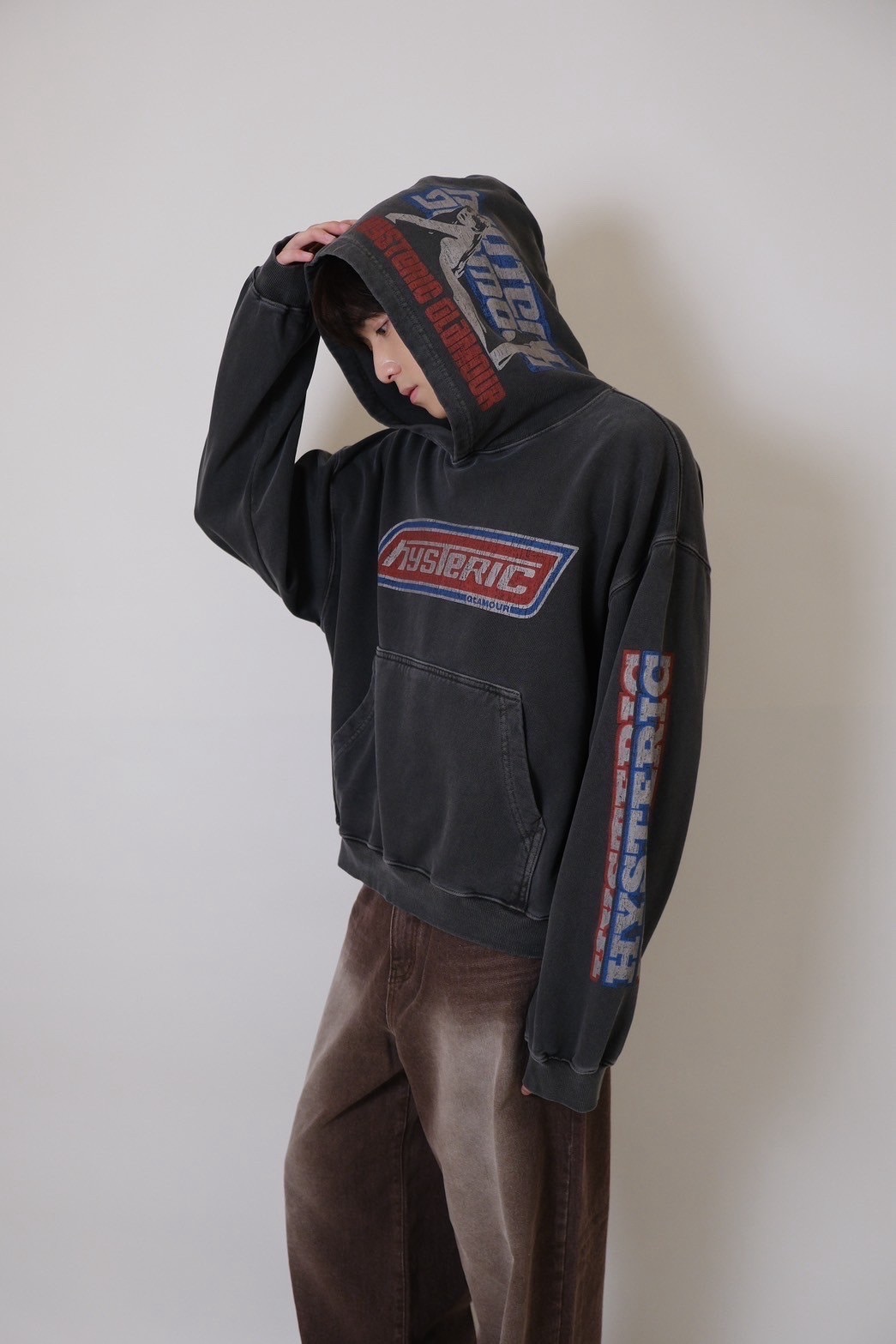 辣妹潮流短版帽踢