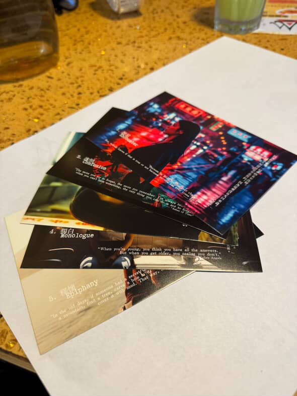 ❷ 918應援-僅明信片（AI 照片）一套五張