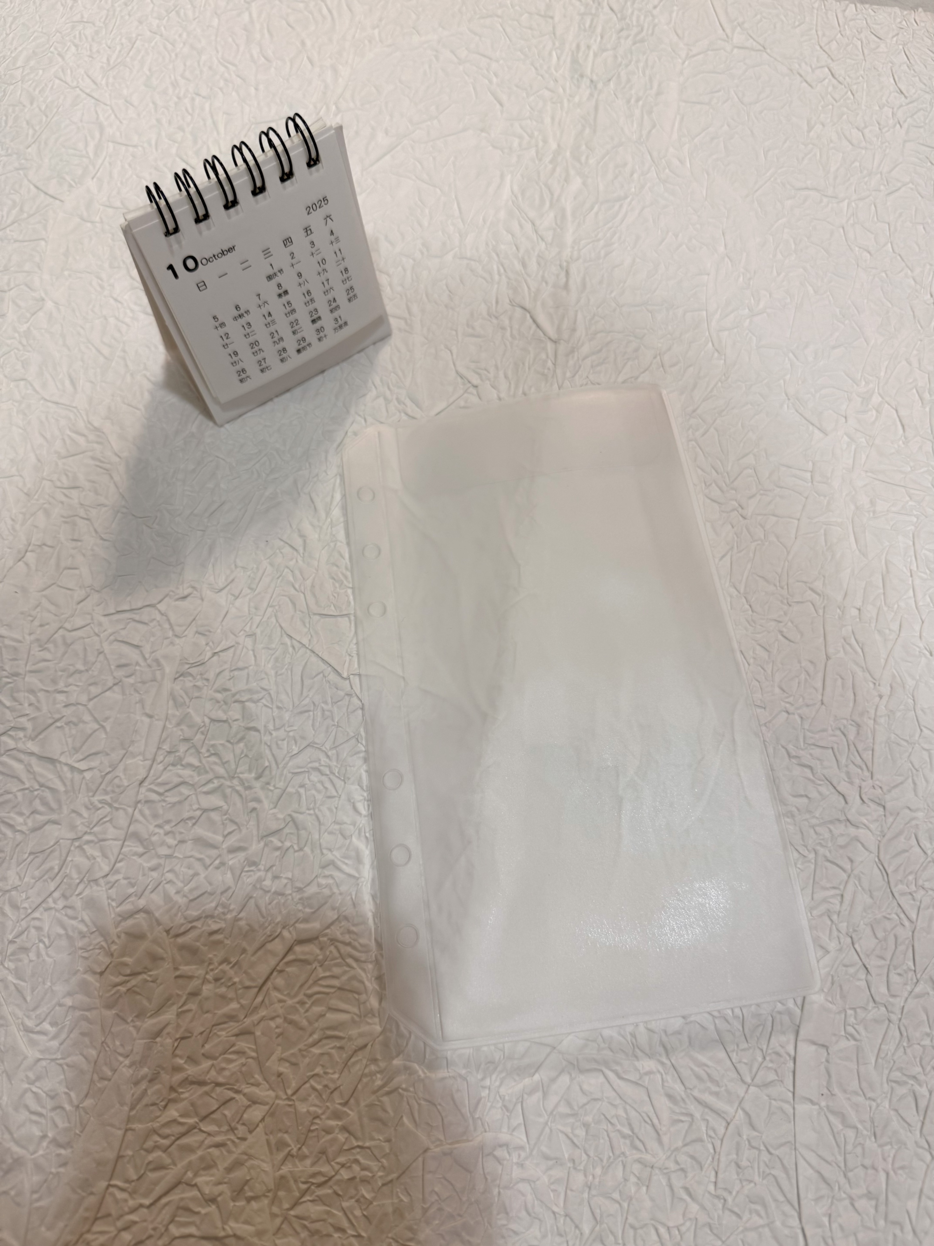 A6封口形存錢袋（薄款）