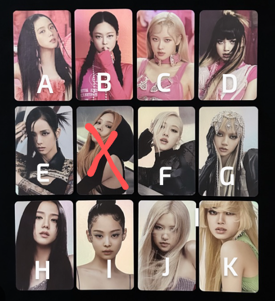 BORN PINK 卡