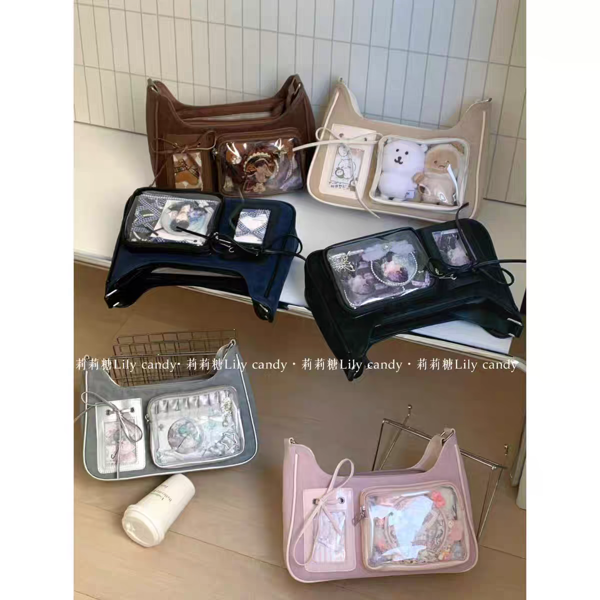 編號：58 豹紋小卡痛包