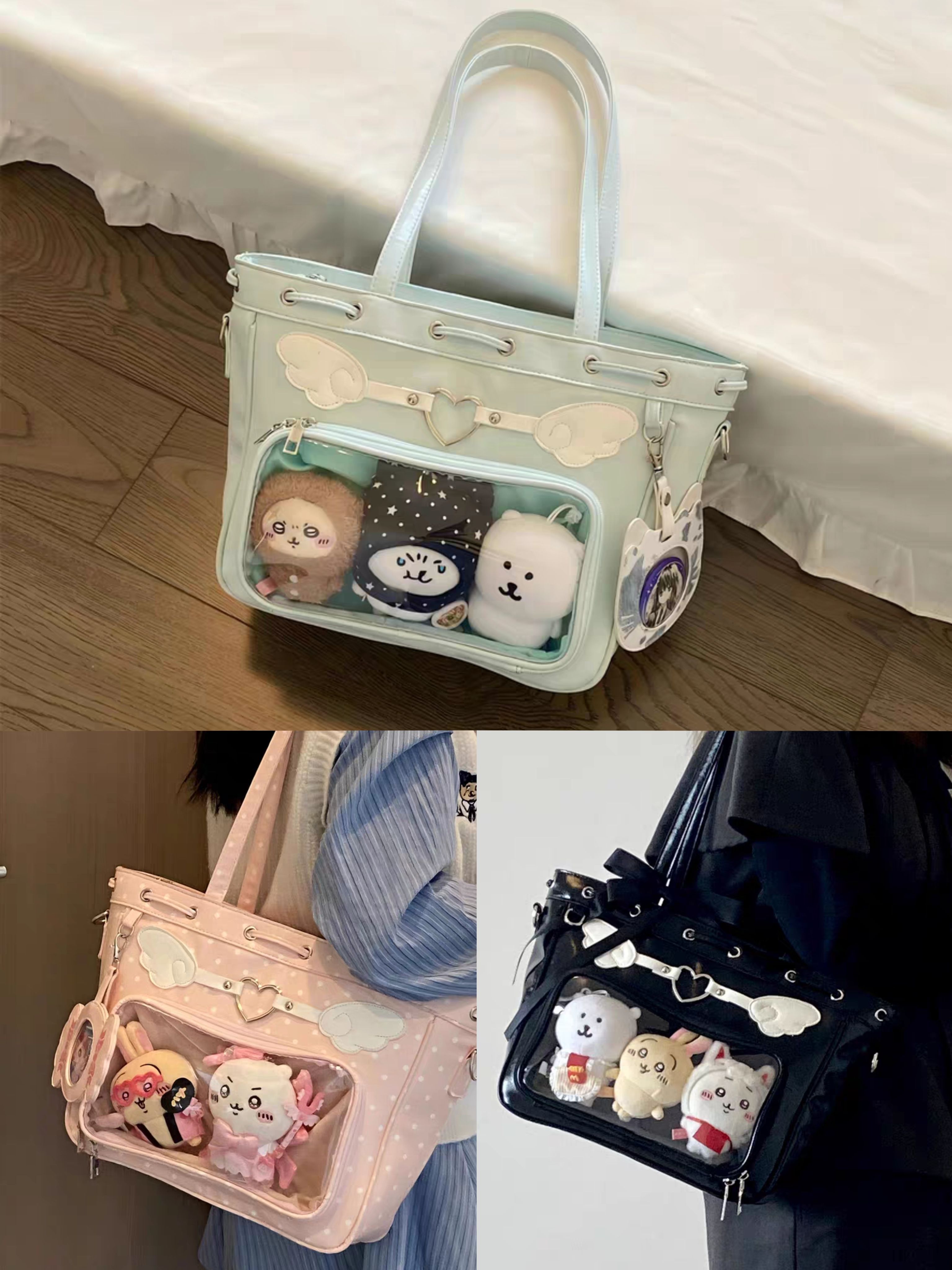 編號：66 錢一波小翅膀托特包