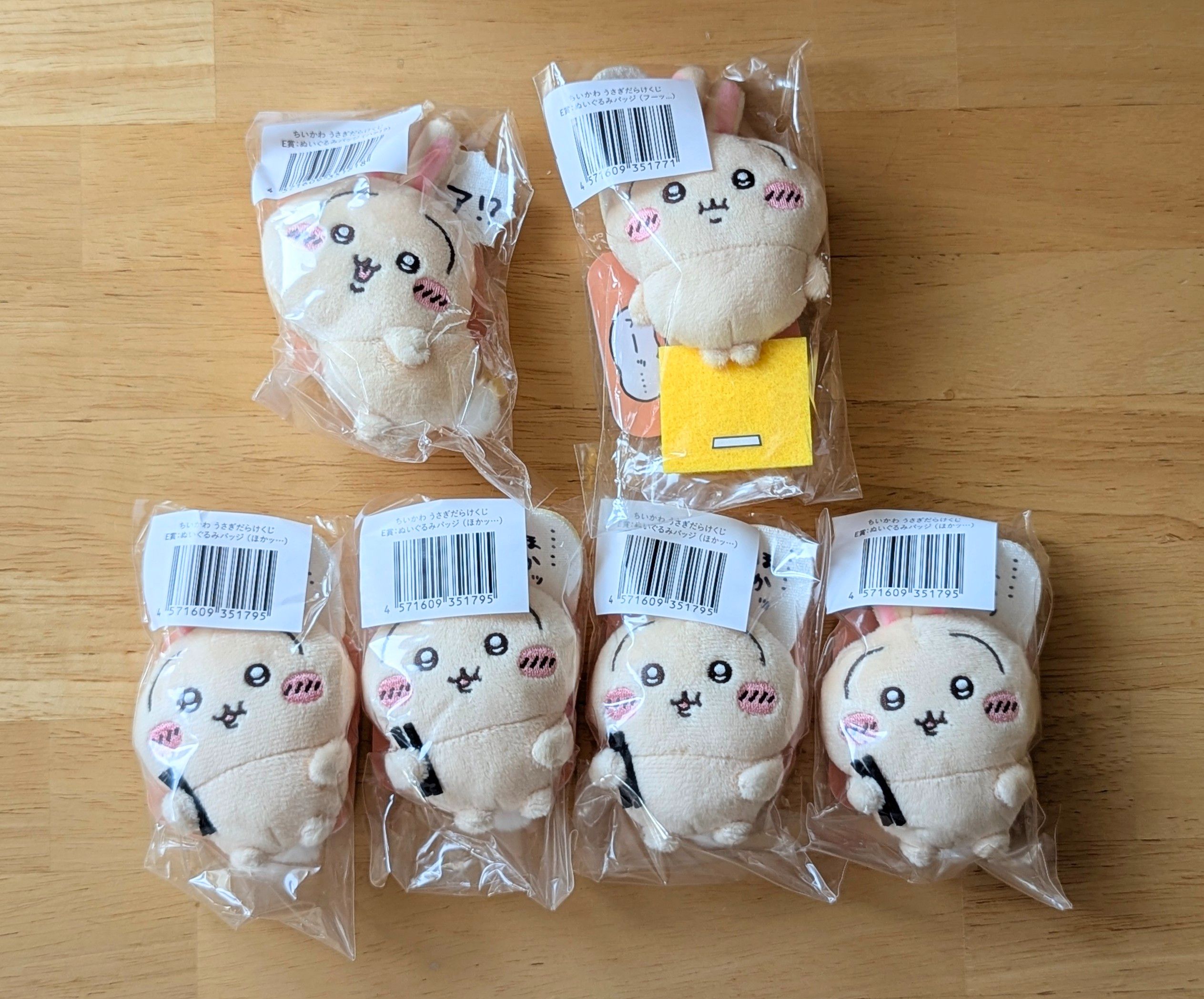 現貨實際拍攝［兔兔一番賞回血］E賞 別針娃娃