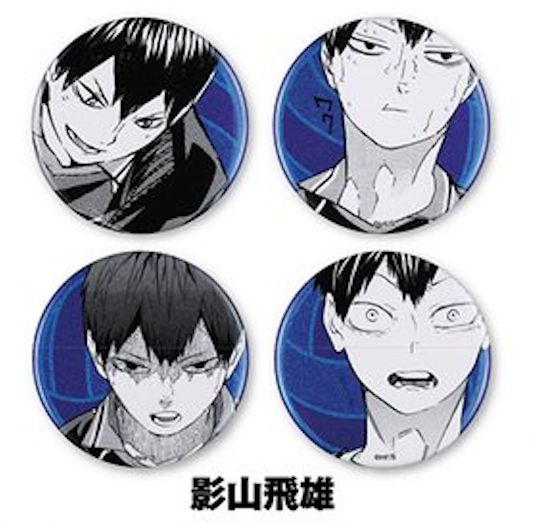 現貨 排球少年 閃徽章組