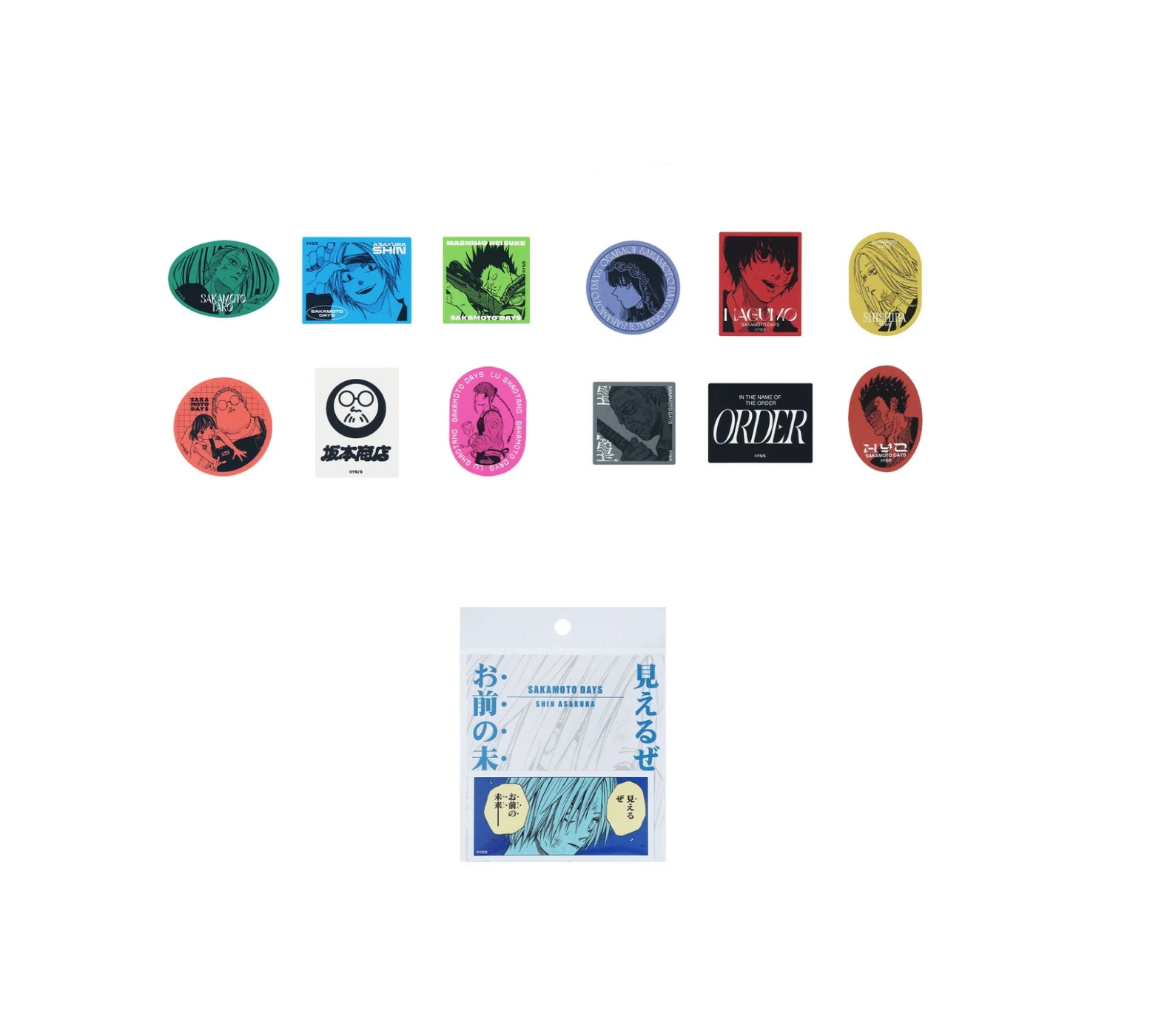 現貨 貼紙 6 件套＆名場面 貼紙