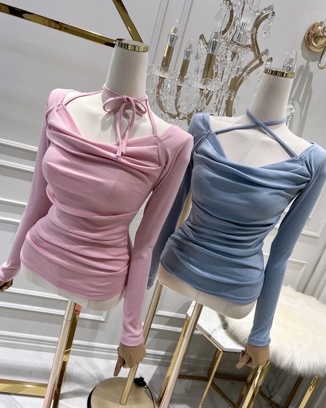 純慾一字領上衣