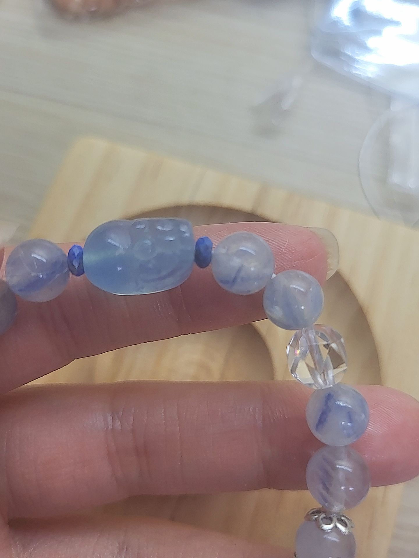 玉化藍晶設計款