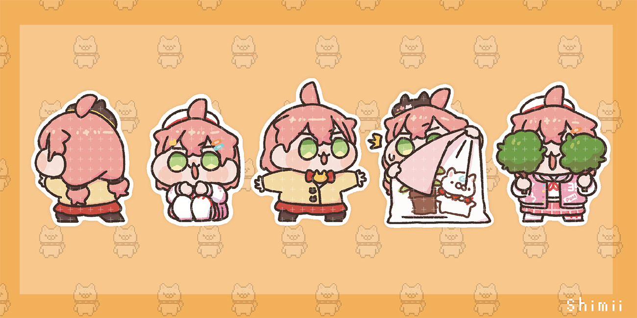 miko躲貓貓貼紙