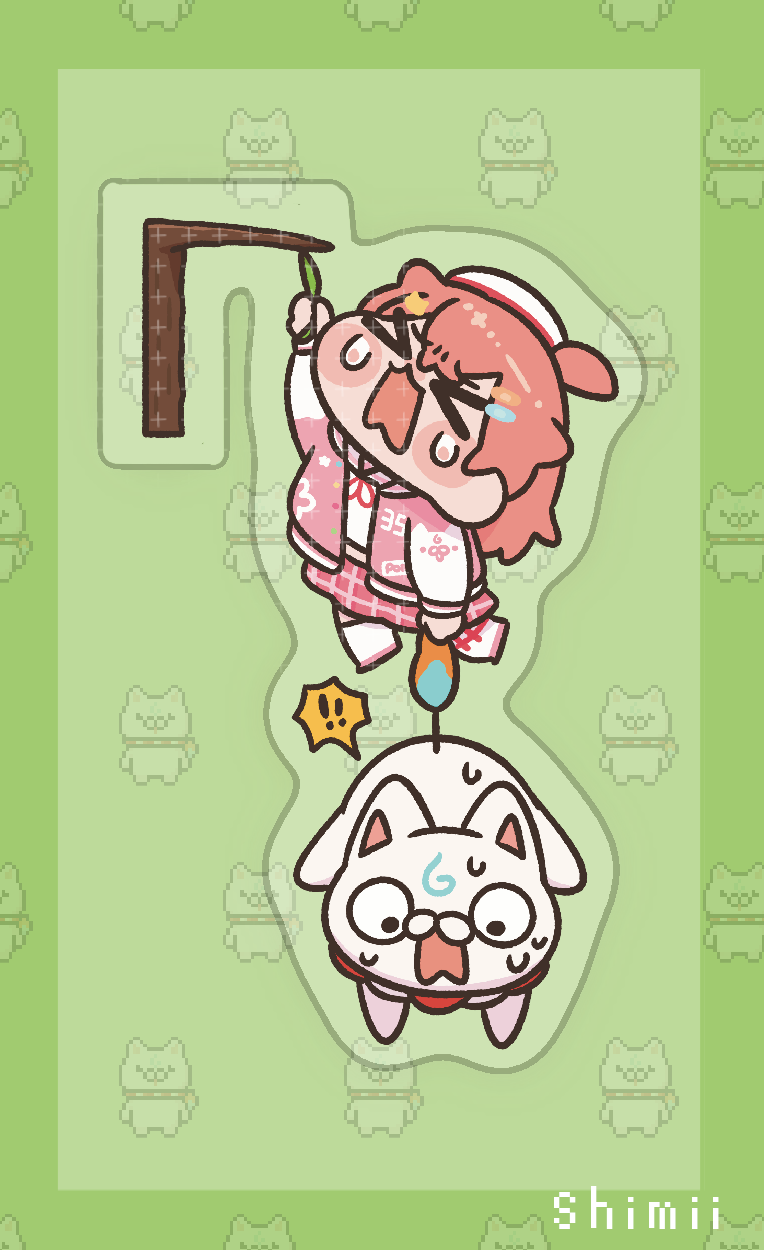 （瀕臨絕版）杯緣壓克力（愛的重量）（雙面）