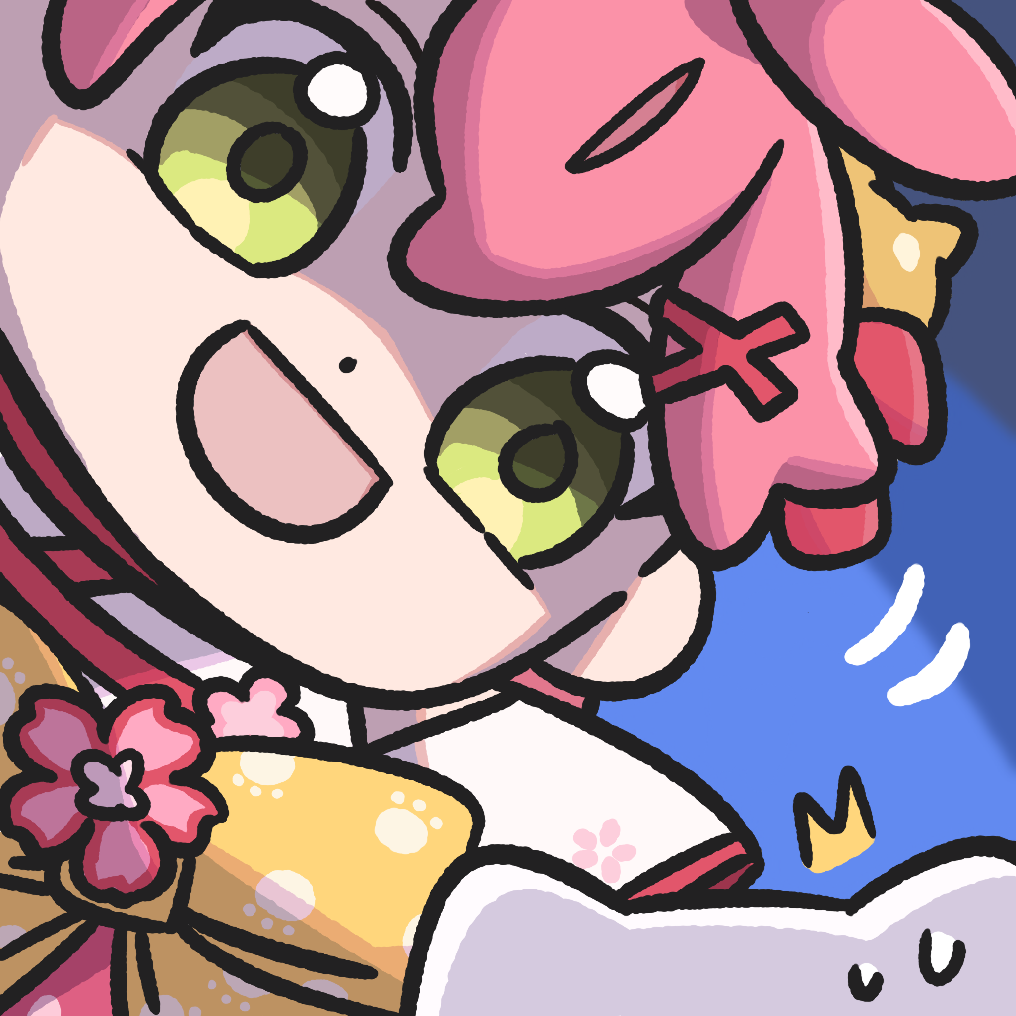 みこだにぇー無框畫