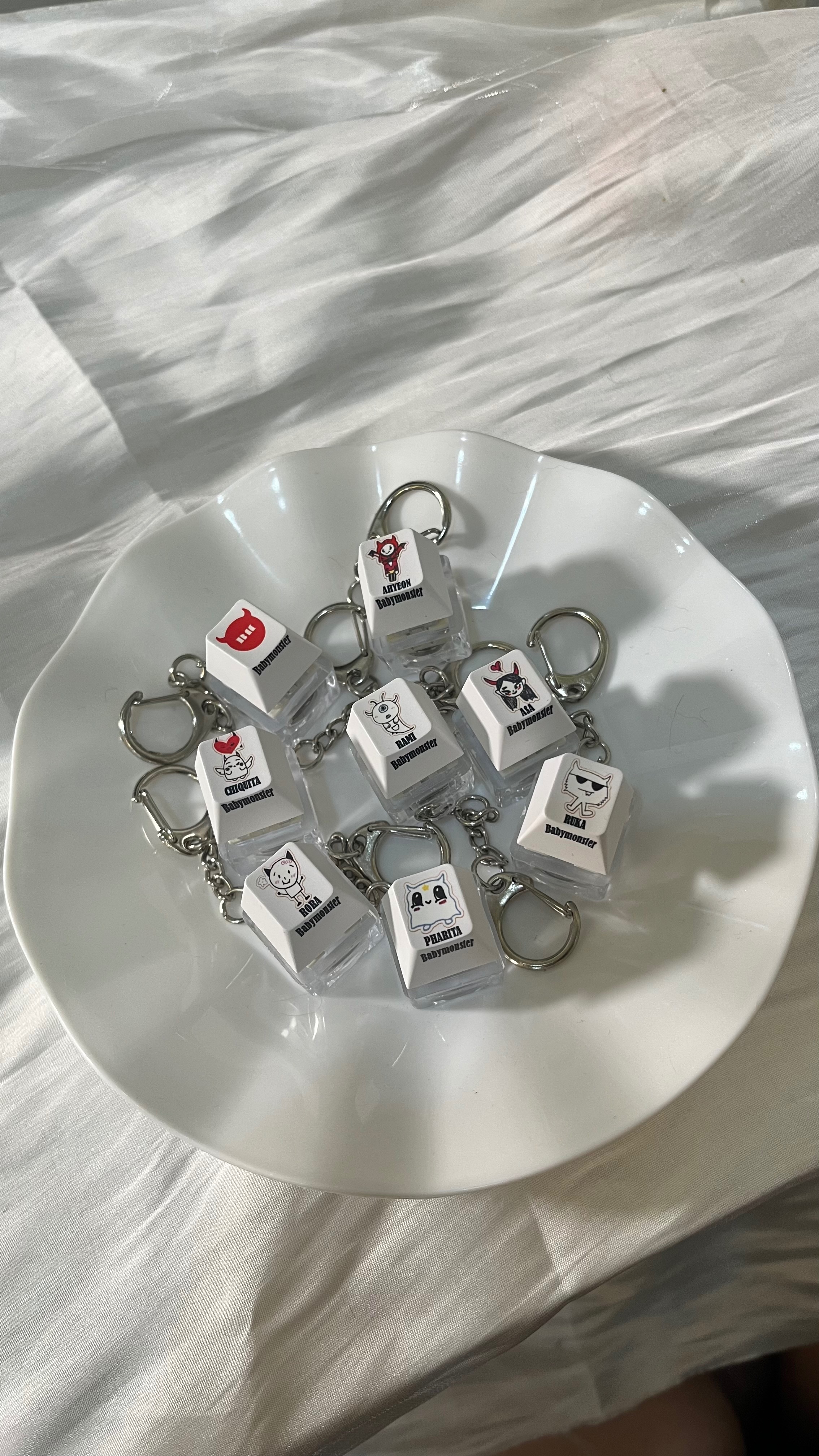 飯制寶怪鍵盤掛件