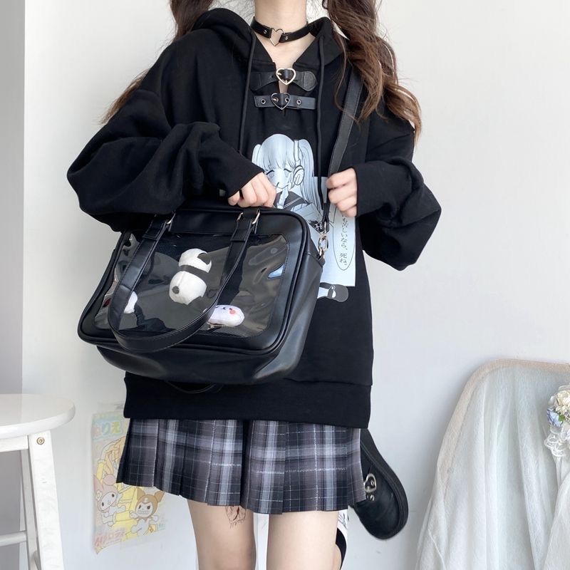 日系制服痛包（附網格扎板）