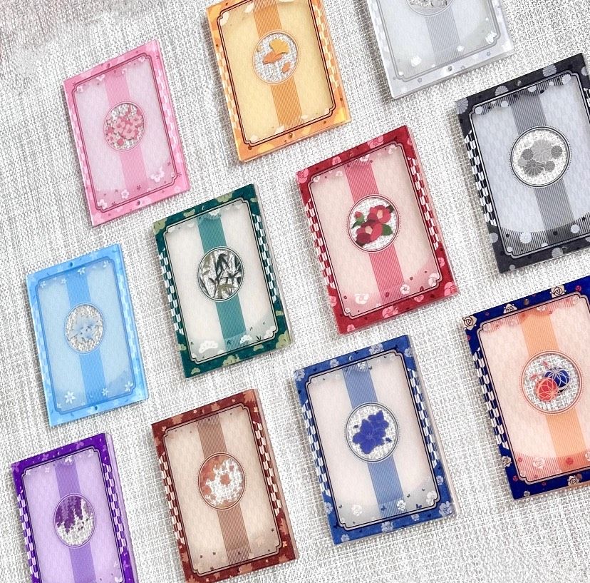 【香橙清涼補】花落誰家 和風壓克力卡框