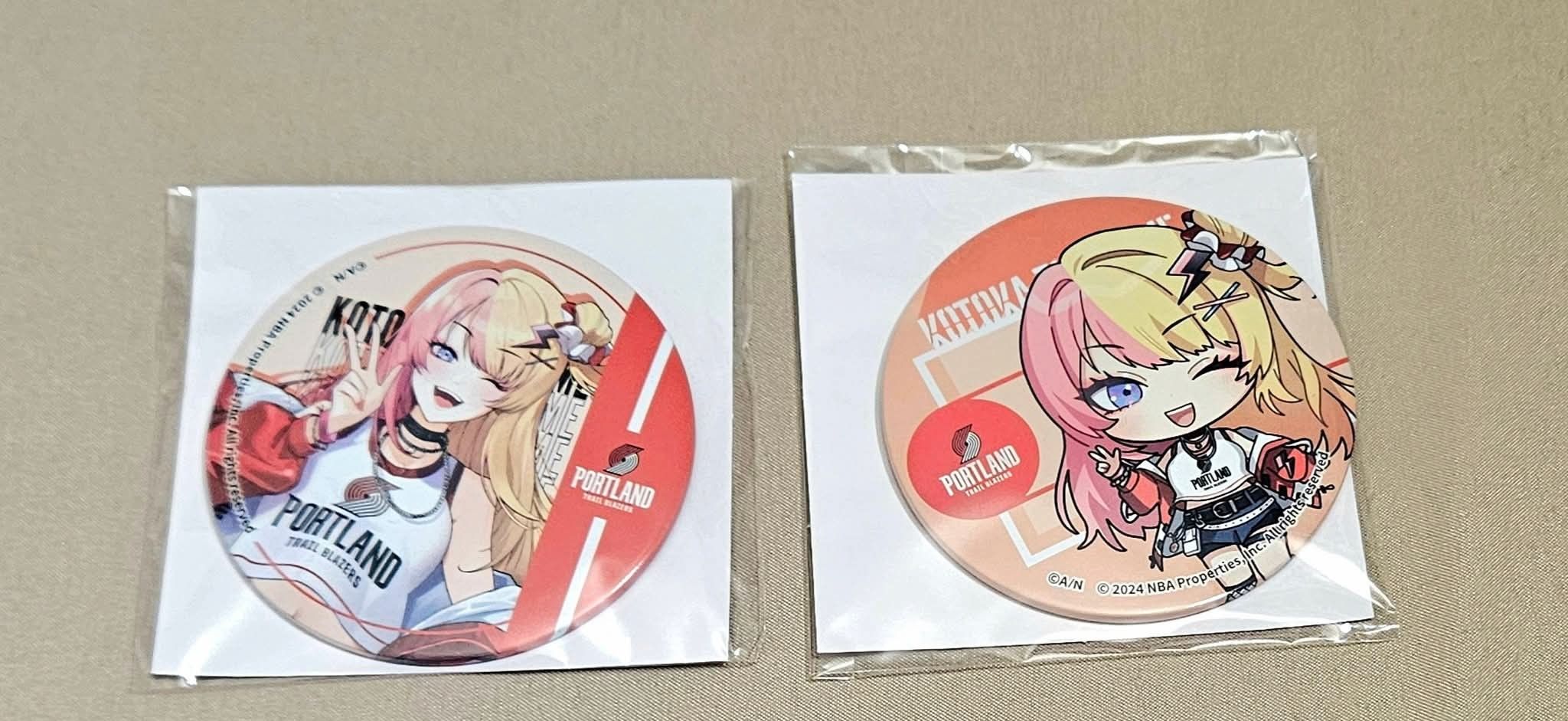 Kotoka NBA徽章正比＆Q比