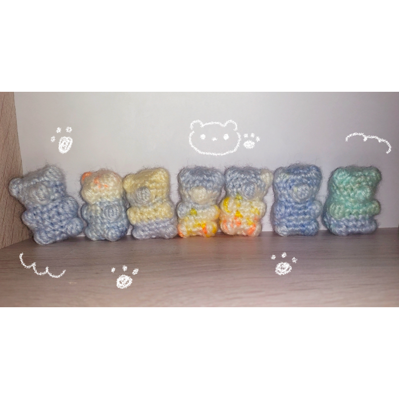 彩色小熊軟糖