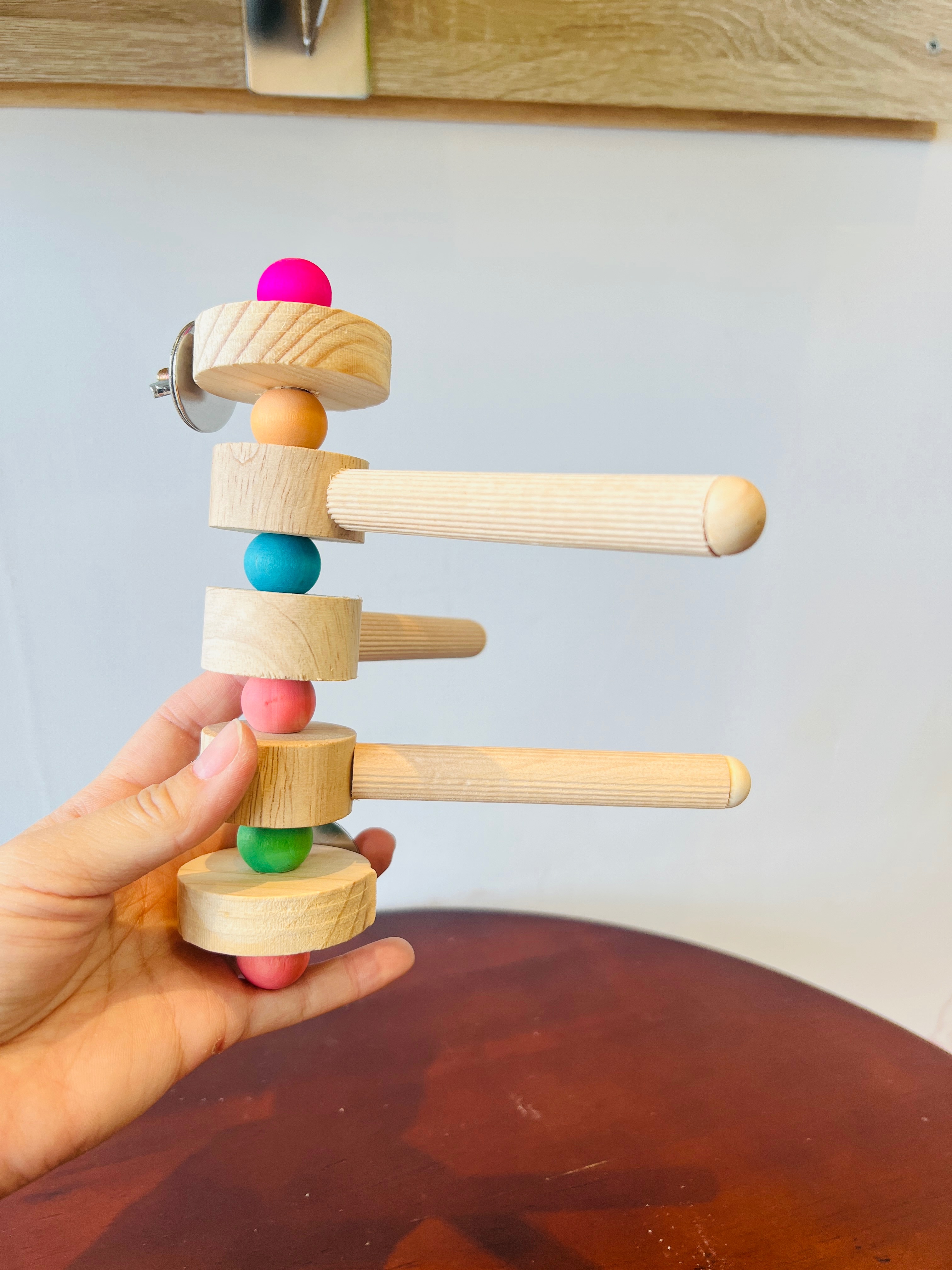 趣味木人樁站架