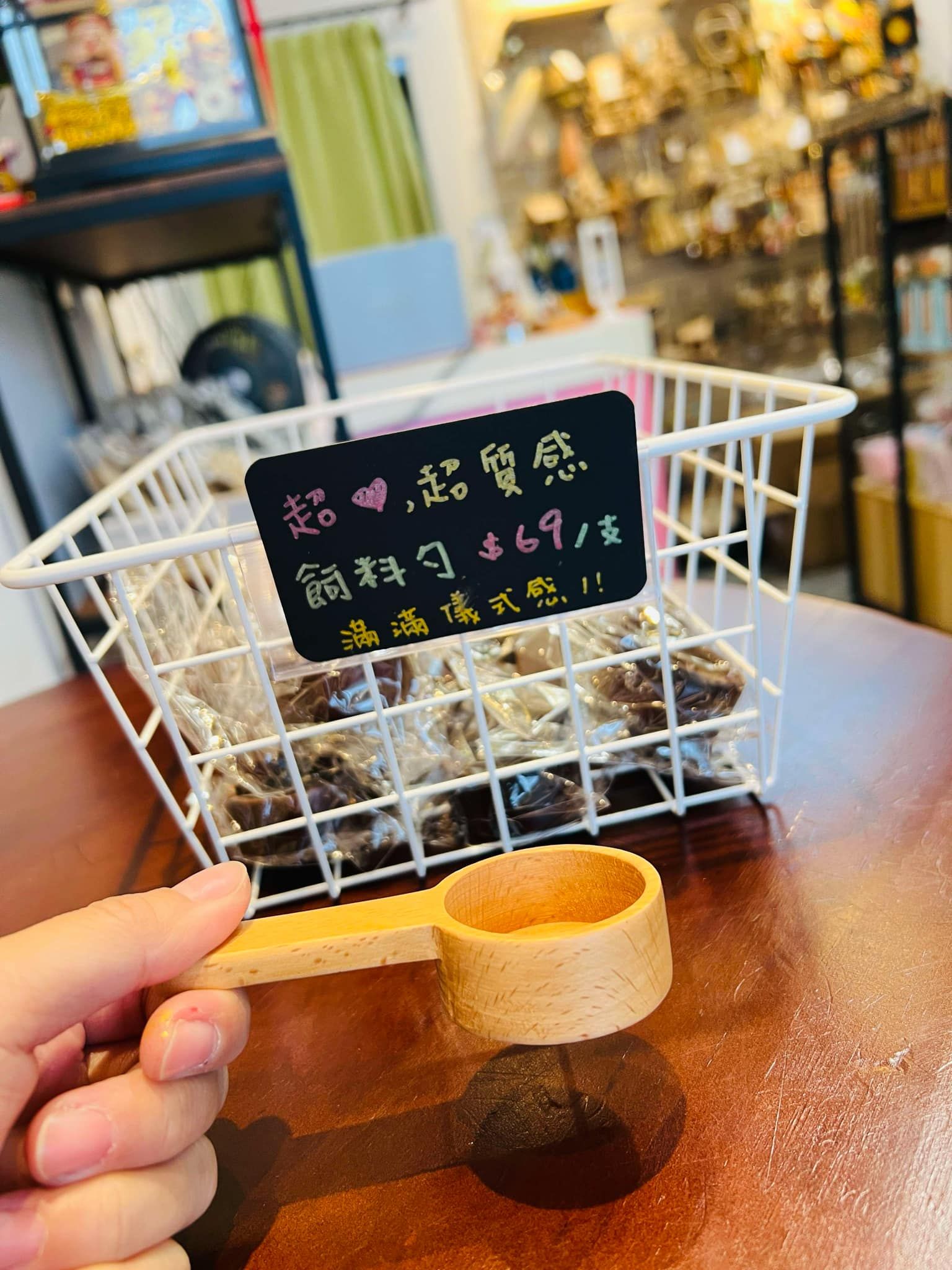 超有儀式感超質感飼料勺