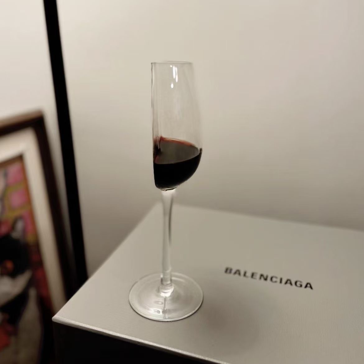 今晚只喝半杯